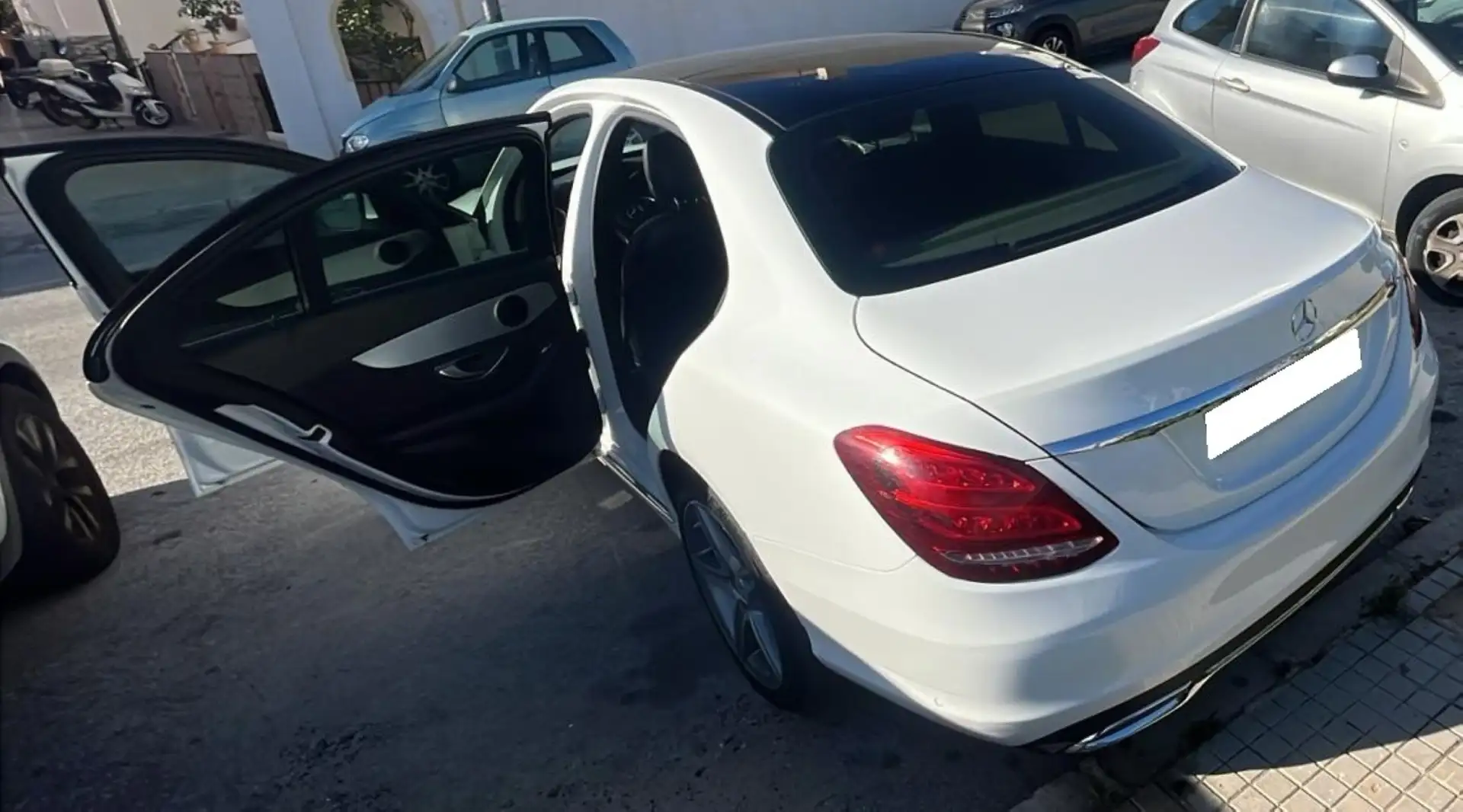 Mercedes-Benz C 220 C 220CDI BE Avantgarde Eco Edition 7G Blanco - 2