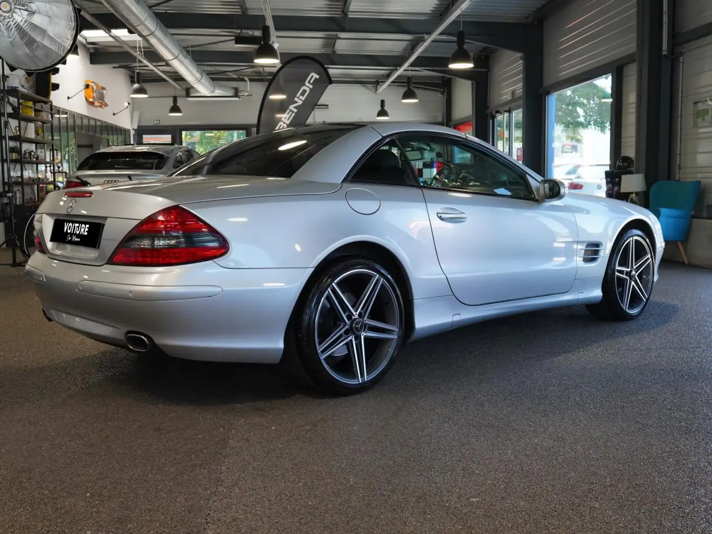 Mercedes-Benz SL 500 II 500 Roadster 306ch BA Grijs - 2