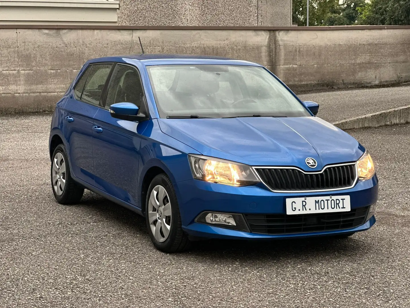 Skoda Fabia Fabia III 2015 Berlina 1.4 tdi Ambition 90cv Bleu - 1