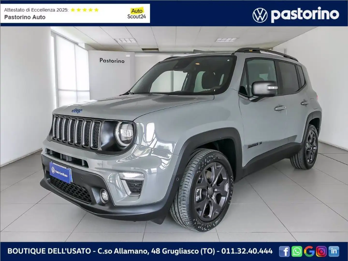 Jeep Renegade 1.3 HYBRID 4xe LIMITED 190CV Grigio - 1