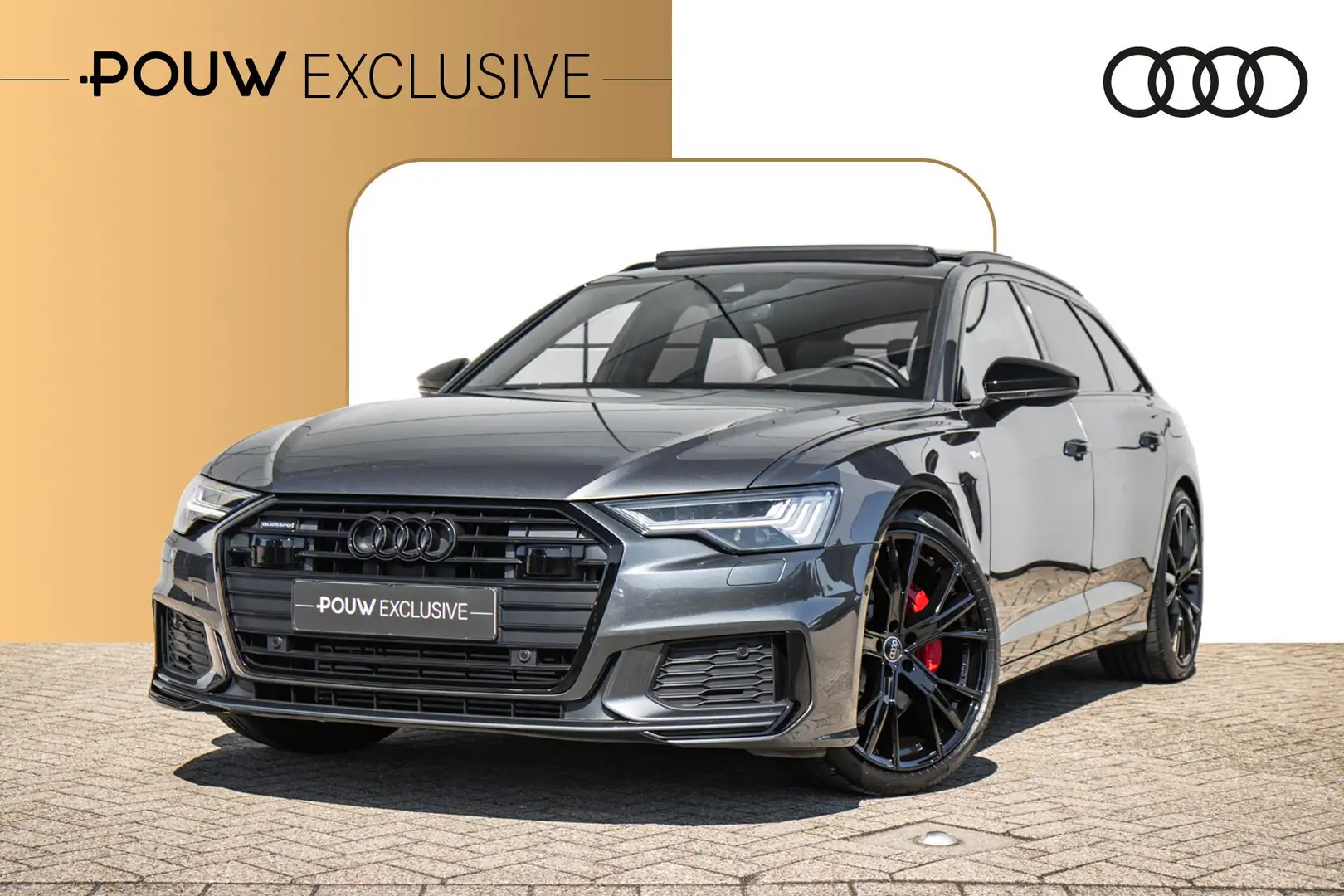 Audi A6 Avant 55 TFSI 367pk e quattro Pro Line S Competiti Grijs - 1