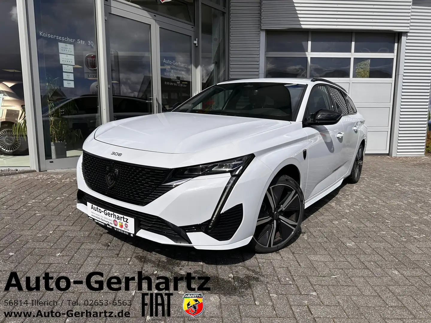 Peugeot 308 GT SW Blue-HDI Tempomat/Einparkhilfe Kamera/ABS Weiß - 1