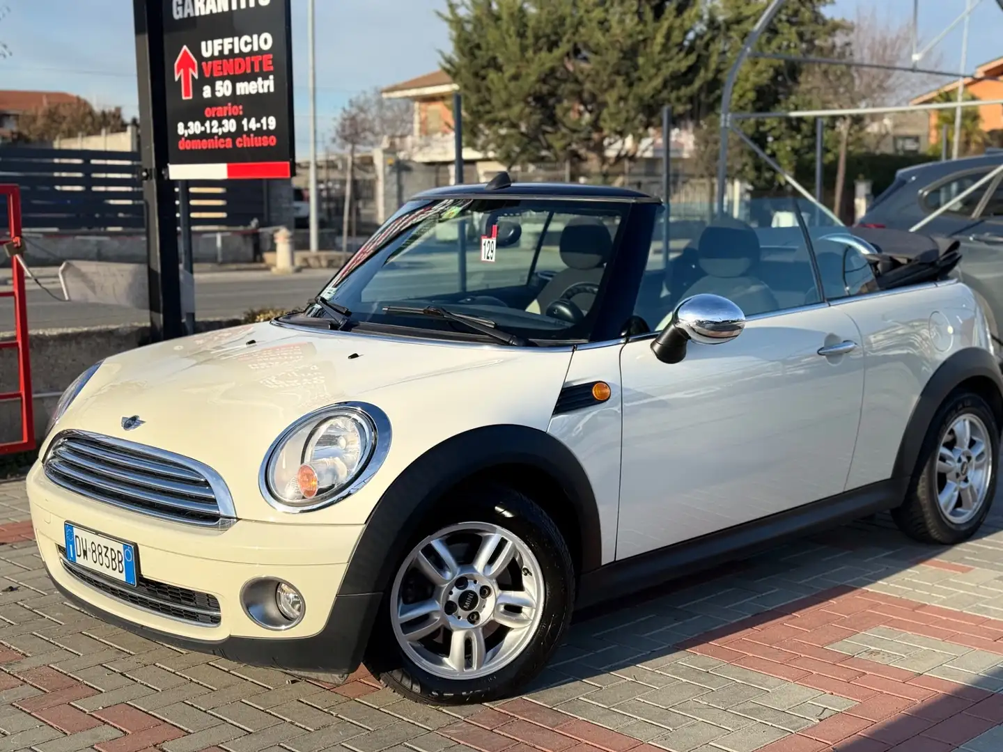 MINI Mini 1.6 16V Cooper Cabrio automatico Bianco - 2