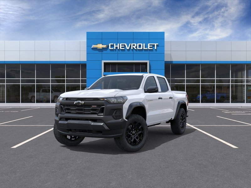 White 2026 Chevrolet Colorado Pickup Truck Four-Wheel Drive Automatic