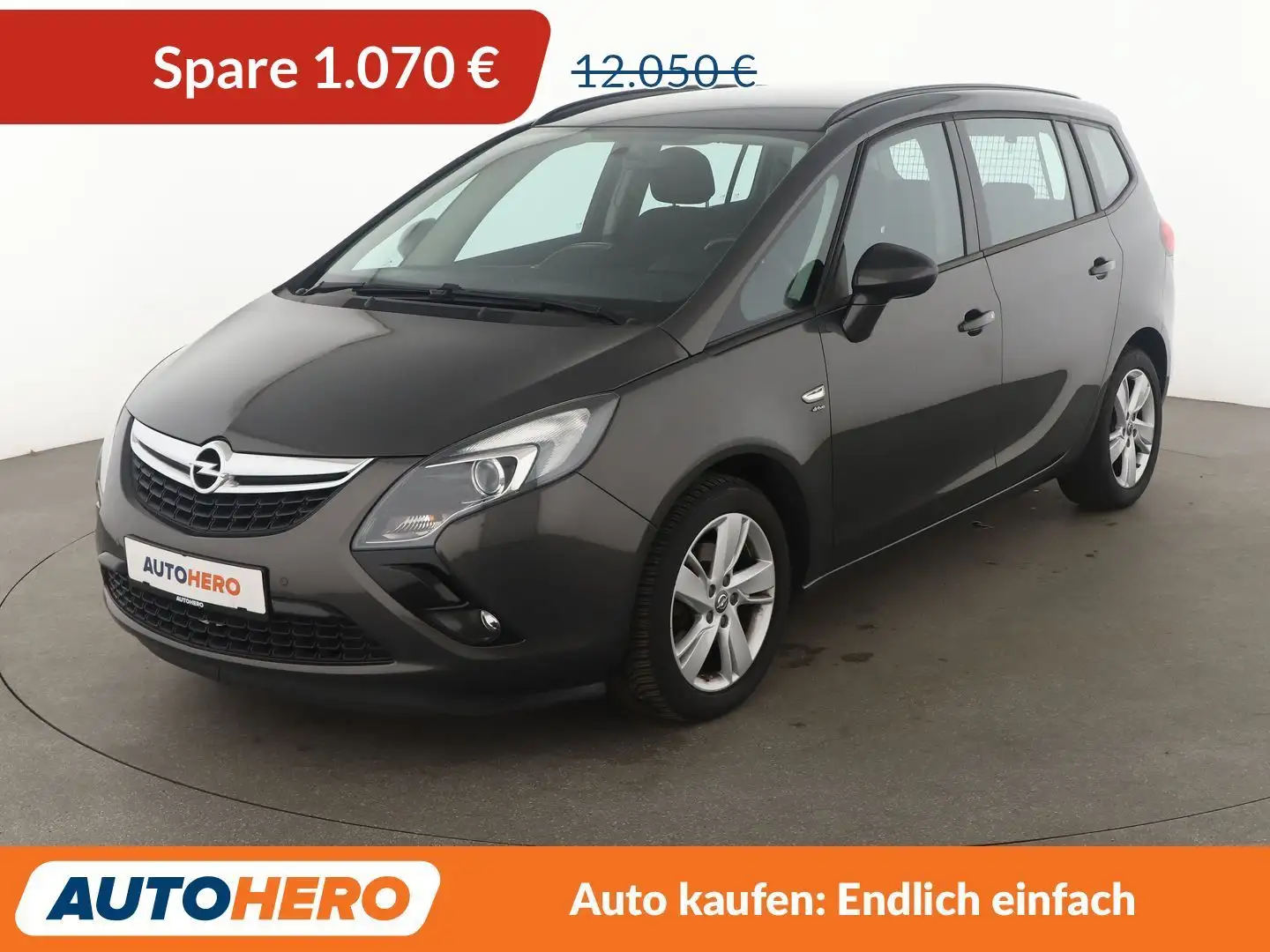 Opel Zafira Tourer 1.4 Turbo Drive*PDC*SHZ*KLIMA*TEMPO*GARANTIE* Grau - 1