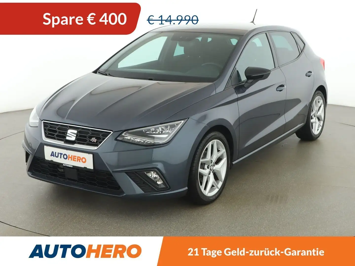 SEAT Ibiza 1.0 TSI FR *LED*TEMPO*NAVI*CARPLAY&AUTO* Grau - 1