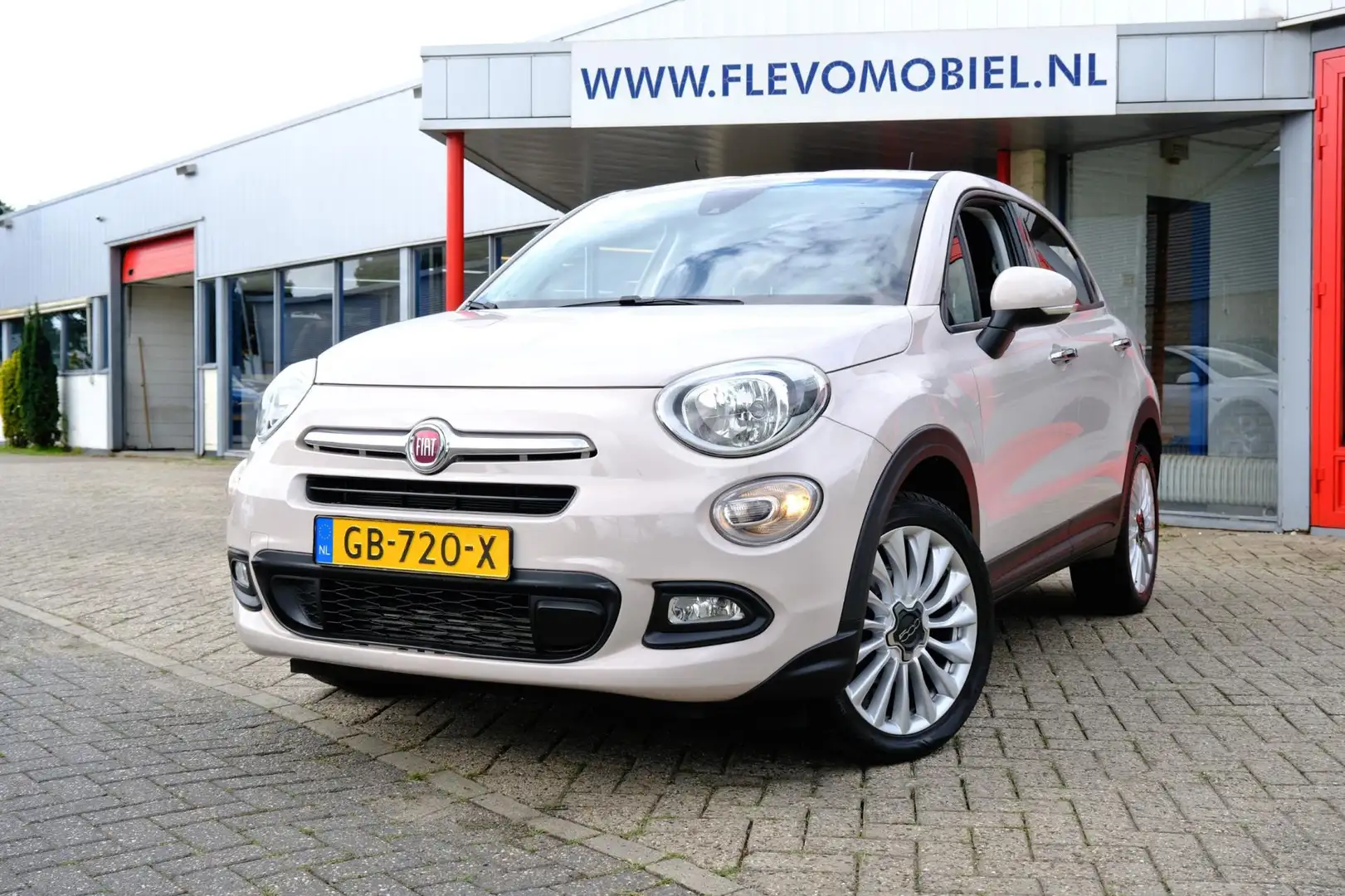 Fiat 500X 1.4 Turbo 140pk MultiAir PopStar Clima|LMV|Cruise siva - 1