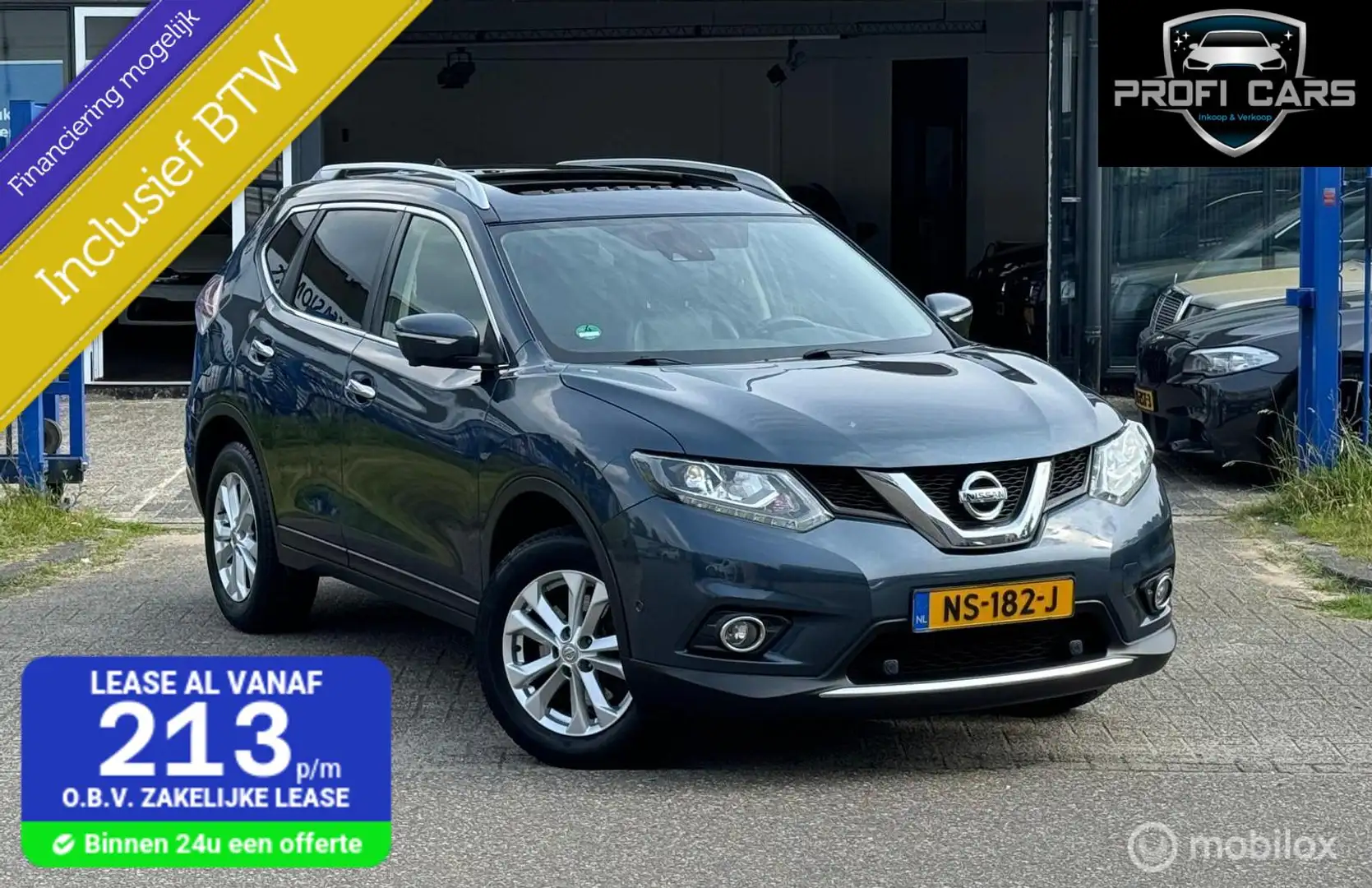 Nissan X-Trail 1.6 DIG-T N-Connecta 7p. Blauw - 1
