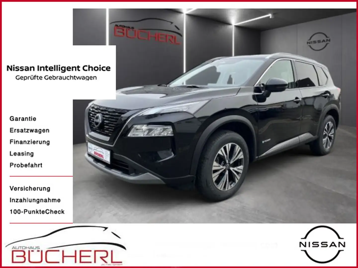 Nissan X-Trail 213 PS e-POWER  e-4ORCE  N-Con. 7-Sitze Negro - 1