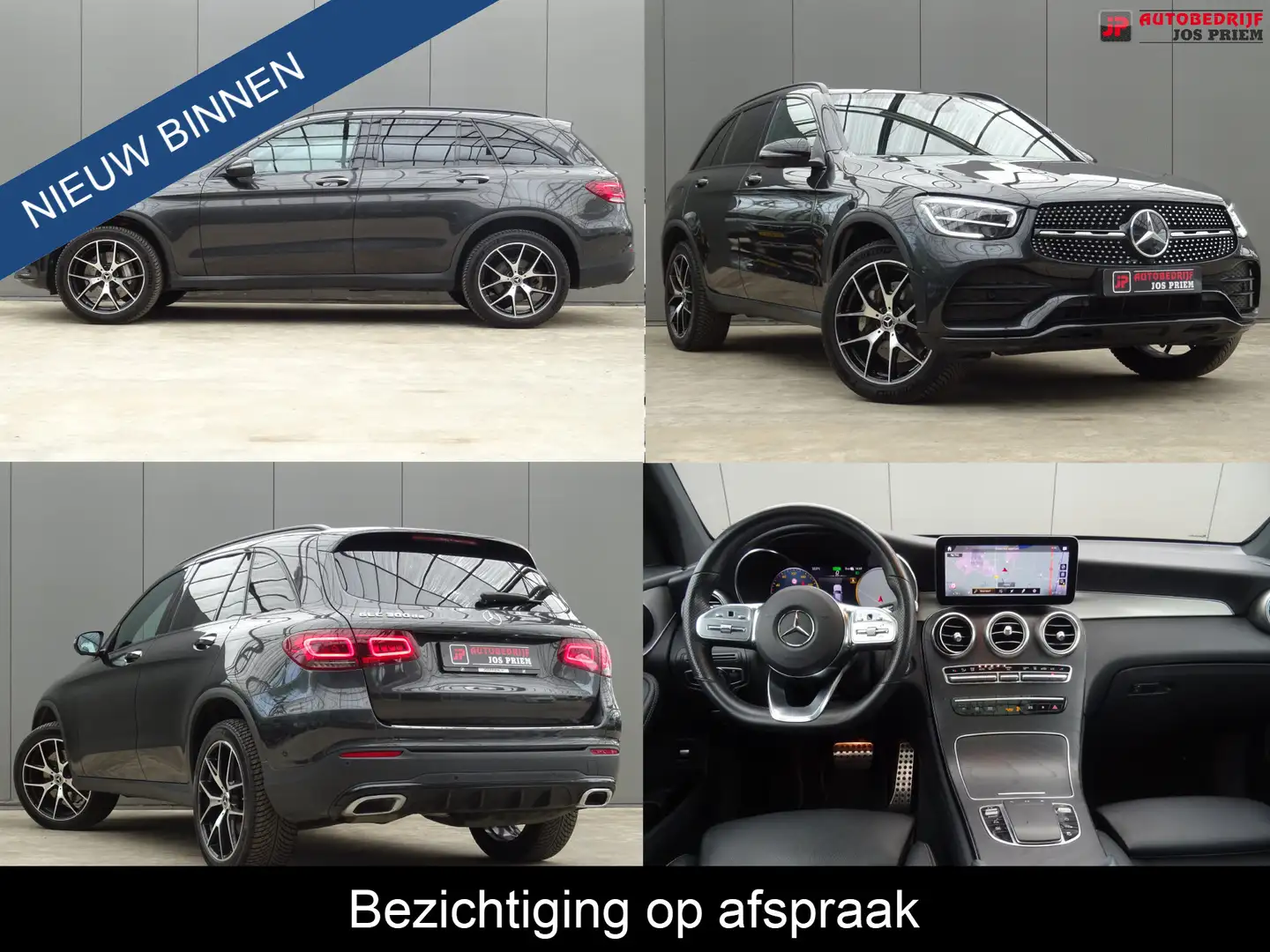 Mercedes-Benz GLC 300 300de 4MATIC Business Solution AMG * PANORAMADAK ! Grijs - 1