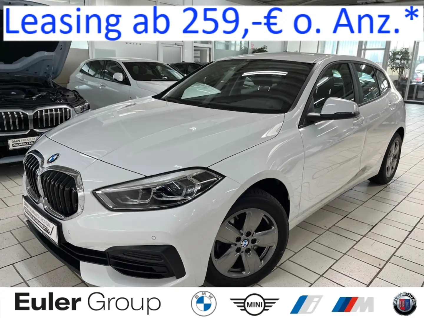 BMW 116 iA Advantage+Comfort LCProf LenkHzg aut.Heckklappe Weiß - 1