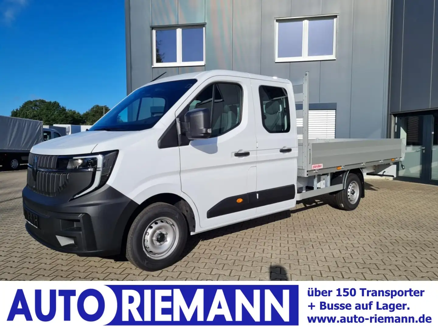 Renault Master New 3,5t Doka dCi 170 L3H1 Lang Klima Blanc - 1