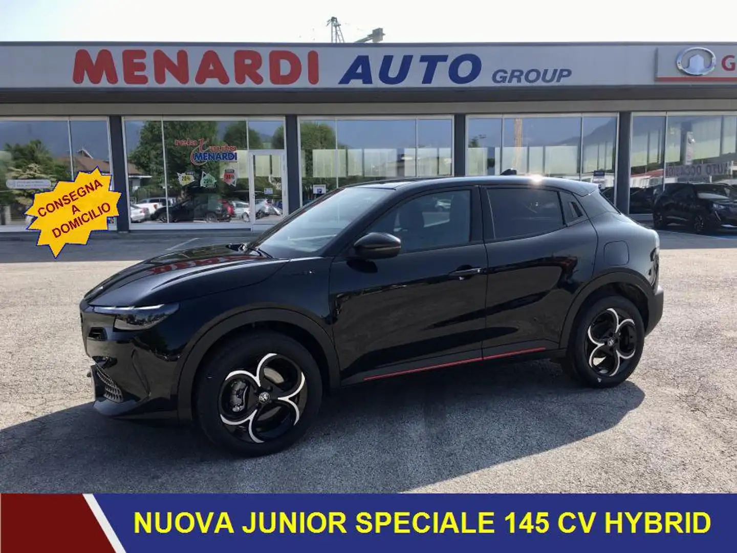 Alfa Romeo Junior 1.2 145 CV Hybrid eDCT6 Speciale SUPER OFFERTA!!! Nero - 1
