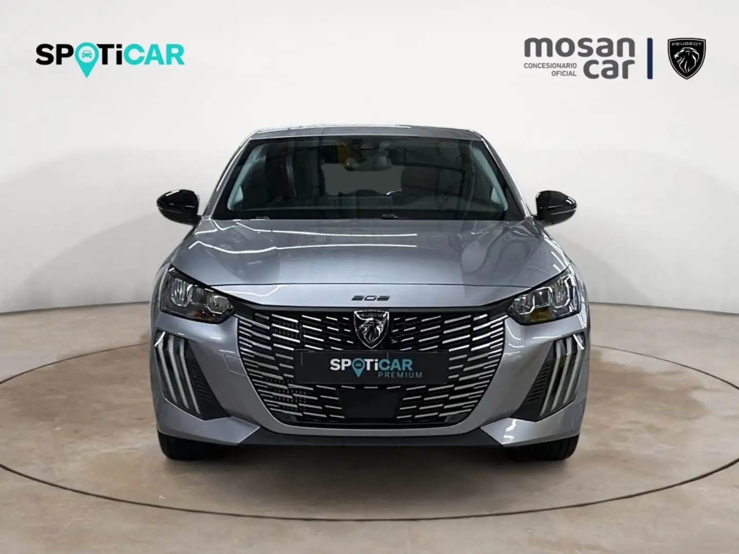 Peugeot 208 1.2 PURETECH 100 ALLURE MIRROR LL16 RADAR AV AR Gris - 2
