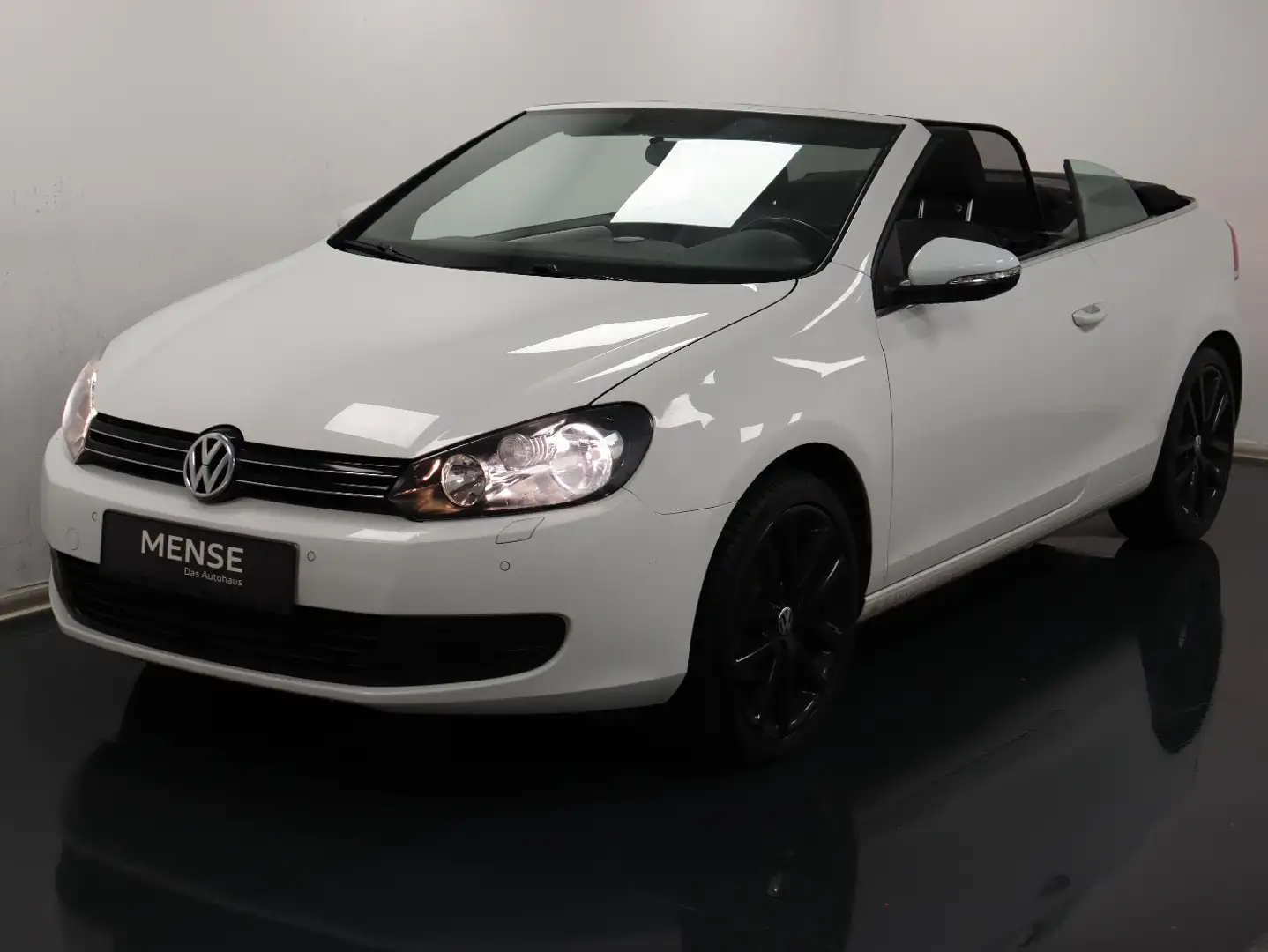 Volkswagen Golf VI Cabriolet 1.2 TSI |2xKlima|Navi|SHZG|PDC Blanco - 2