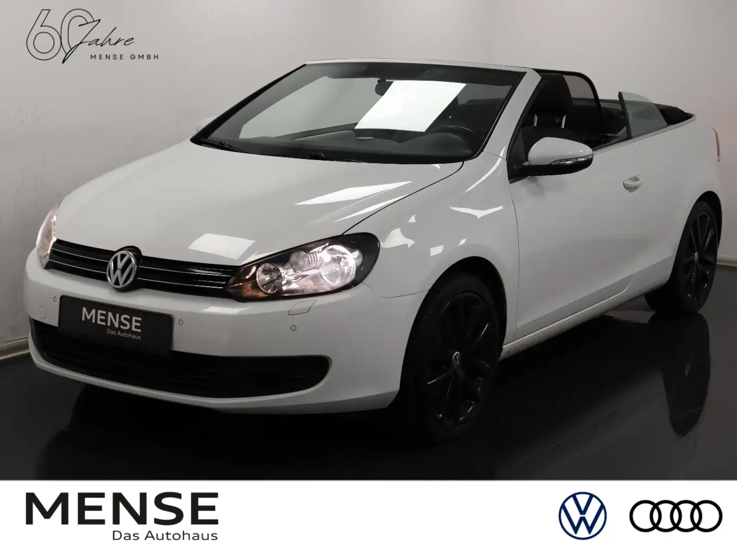 Volkswagen Golf VI Cabriolet 1.2 TSI |2xKlima|Navi|SHZG|PDC Blanco - 1