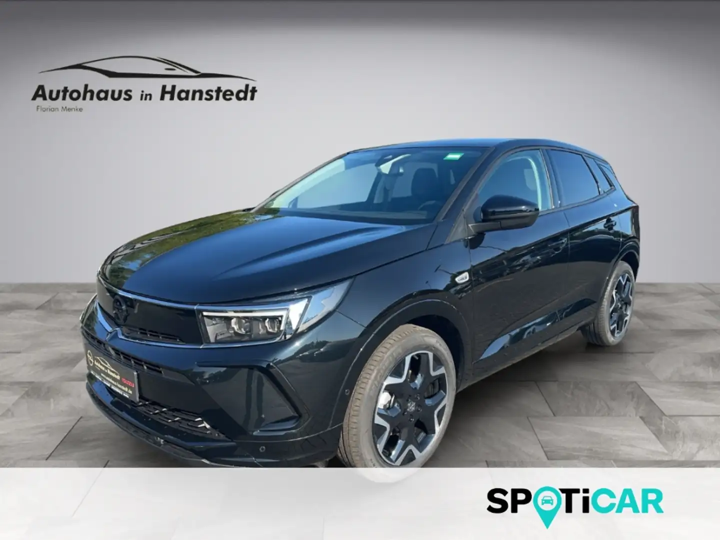 Opel Grandland 1.2 Turbo GS 131PS 6 Gang Navi Rückfahrkam. LED 36 Schwarz - 1