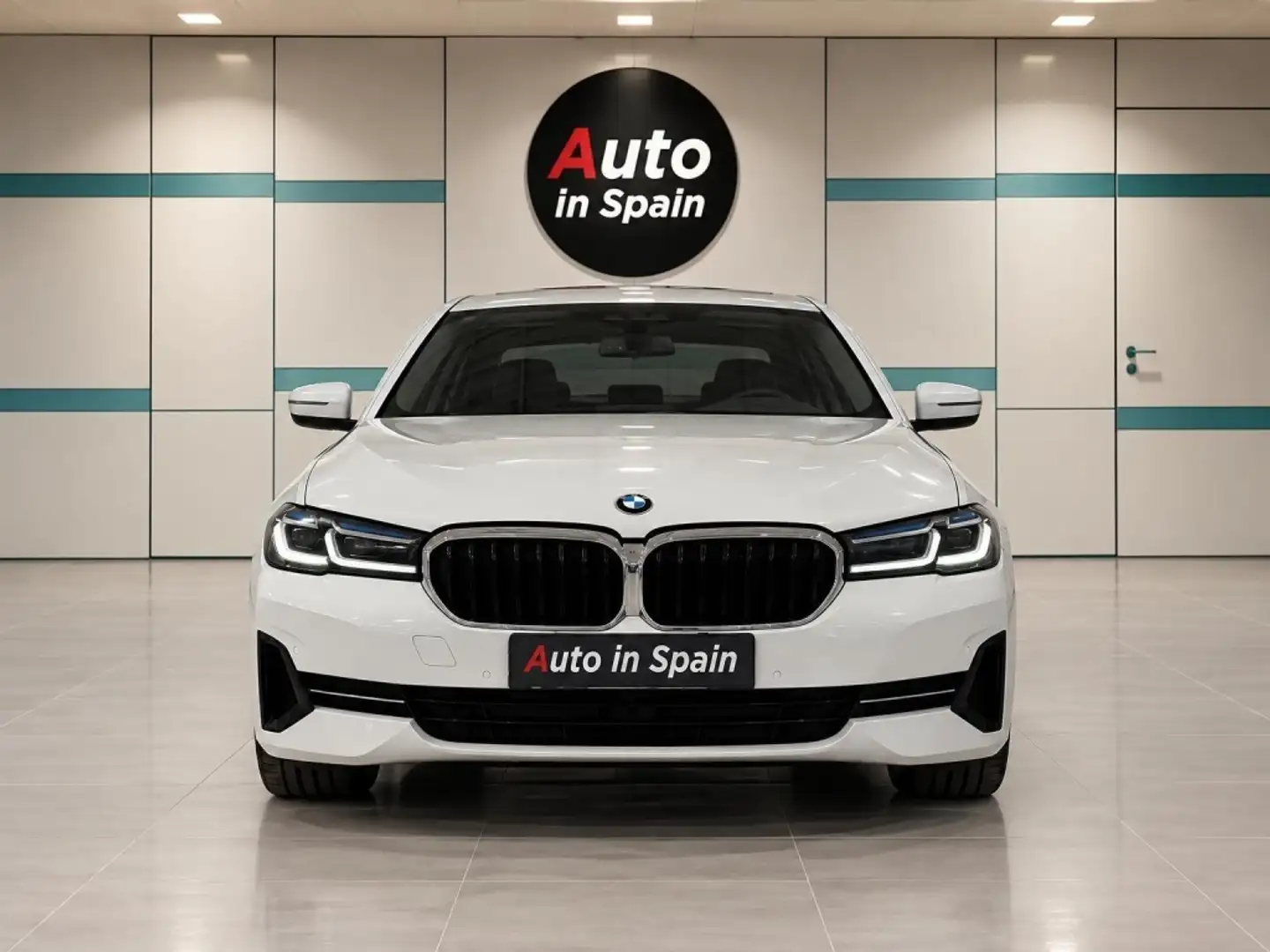 BMW 520 520dA Blanco - 2