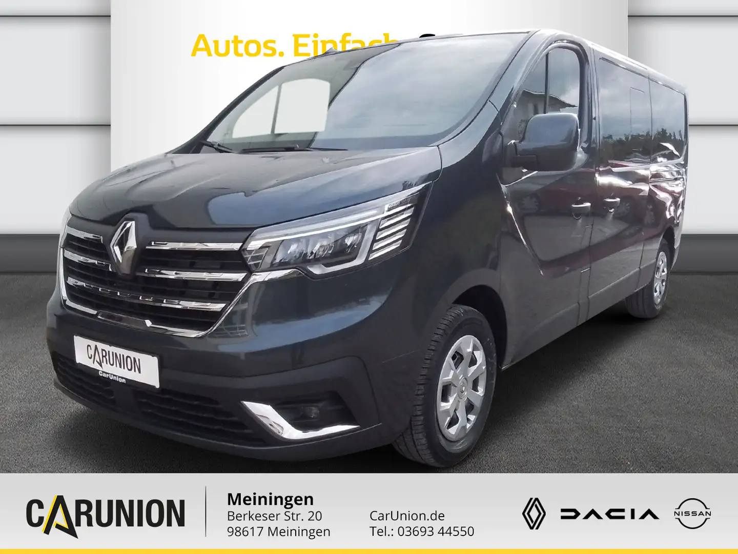 Renault Trafic Pkw Grand Life Blue dCi 150 Grau - 1