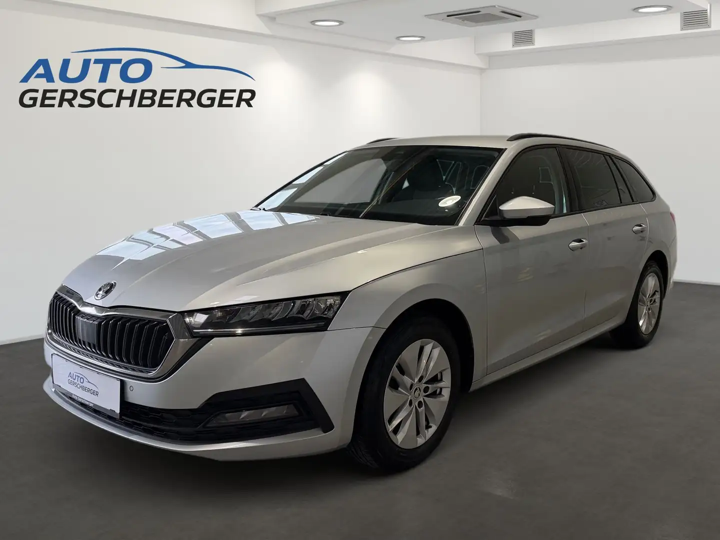 Skoda Octavia Combi 2,0 TDI Business DSG ACC LED PDC Silber - 1