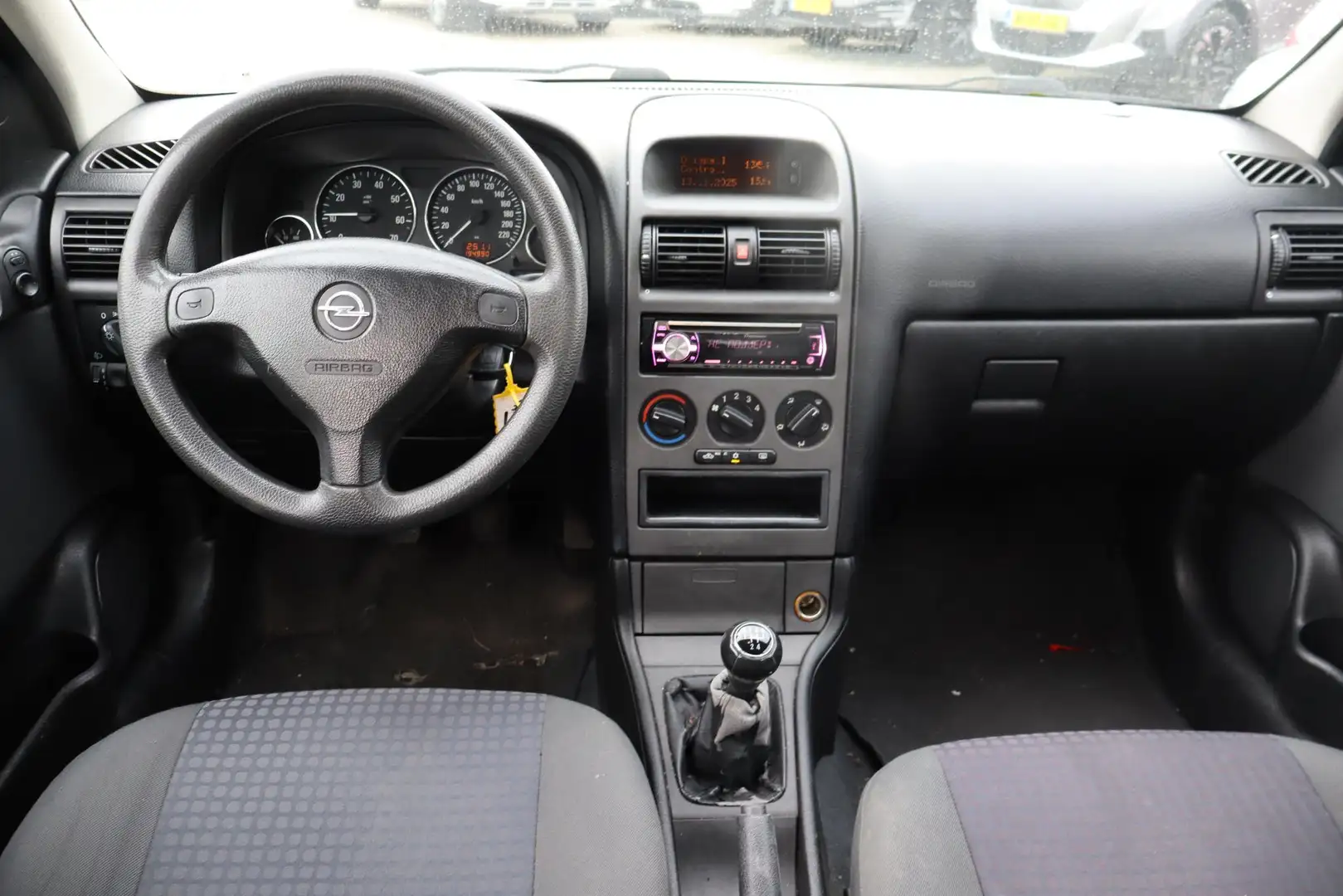 Opel Astra Wagon 1.6 Njoy Airco, Radio cd speler, Elektrische Gris - 2