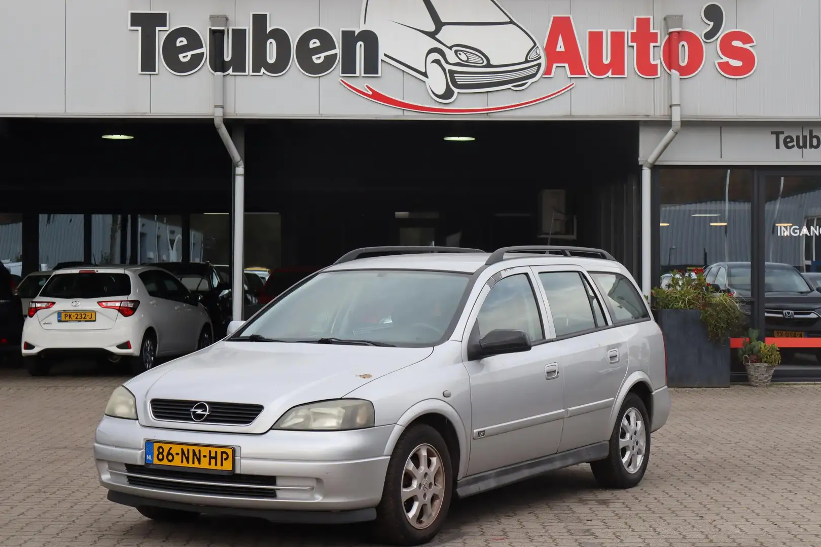 Opel Astra Wagon 1.6 Njoy Airco, Radio cd speler, Elektrische Gris - 1
