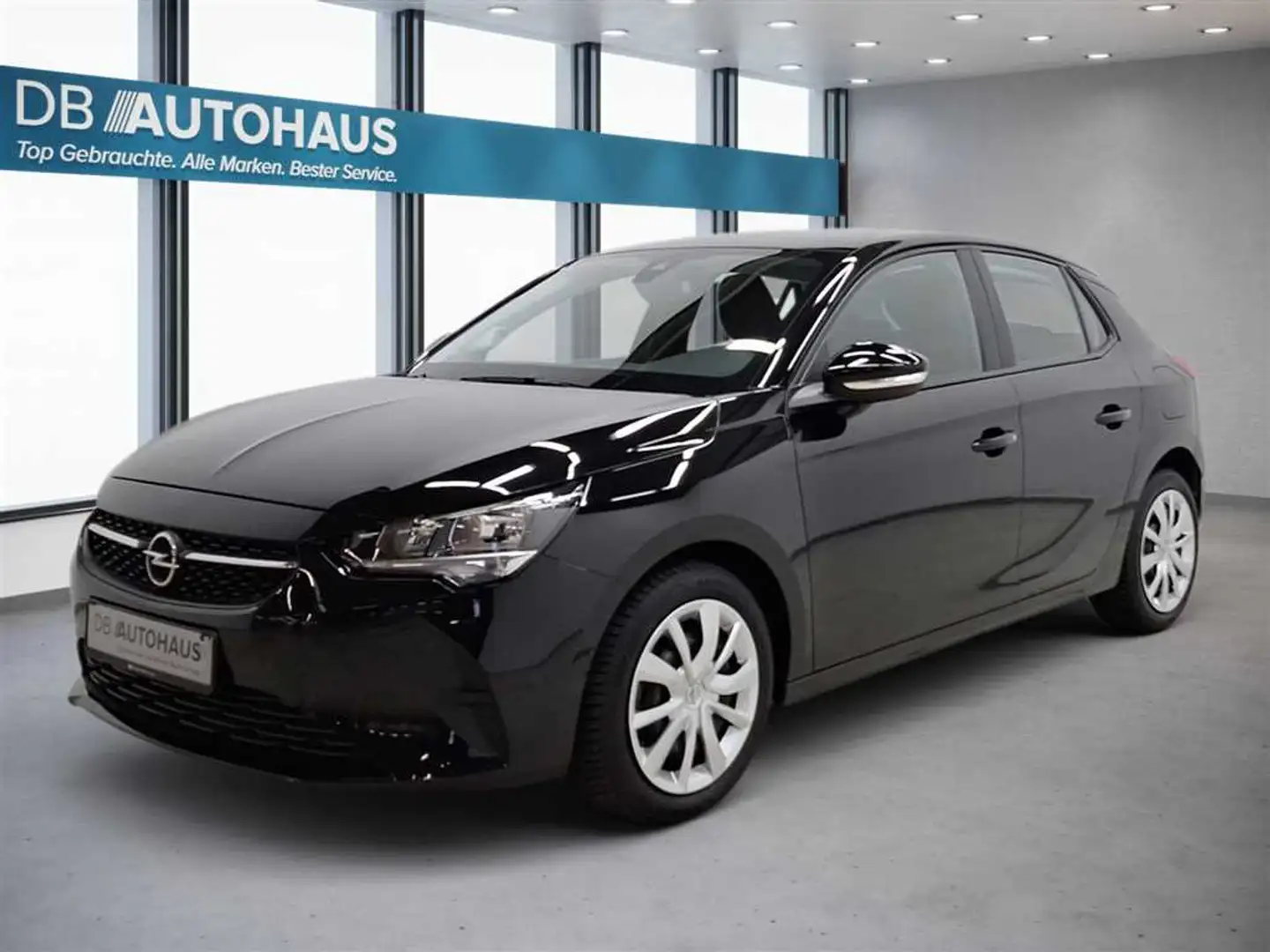 Opel Corsa Edition 1.5 Diesel Schwarz - 1