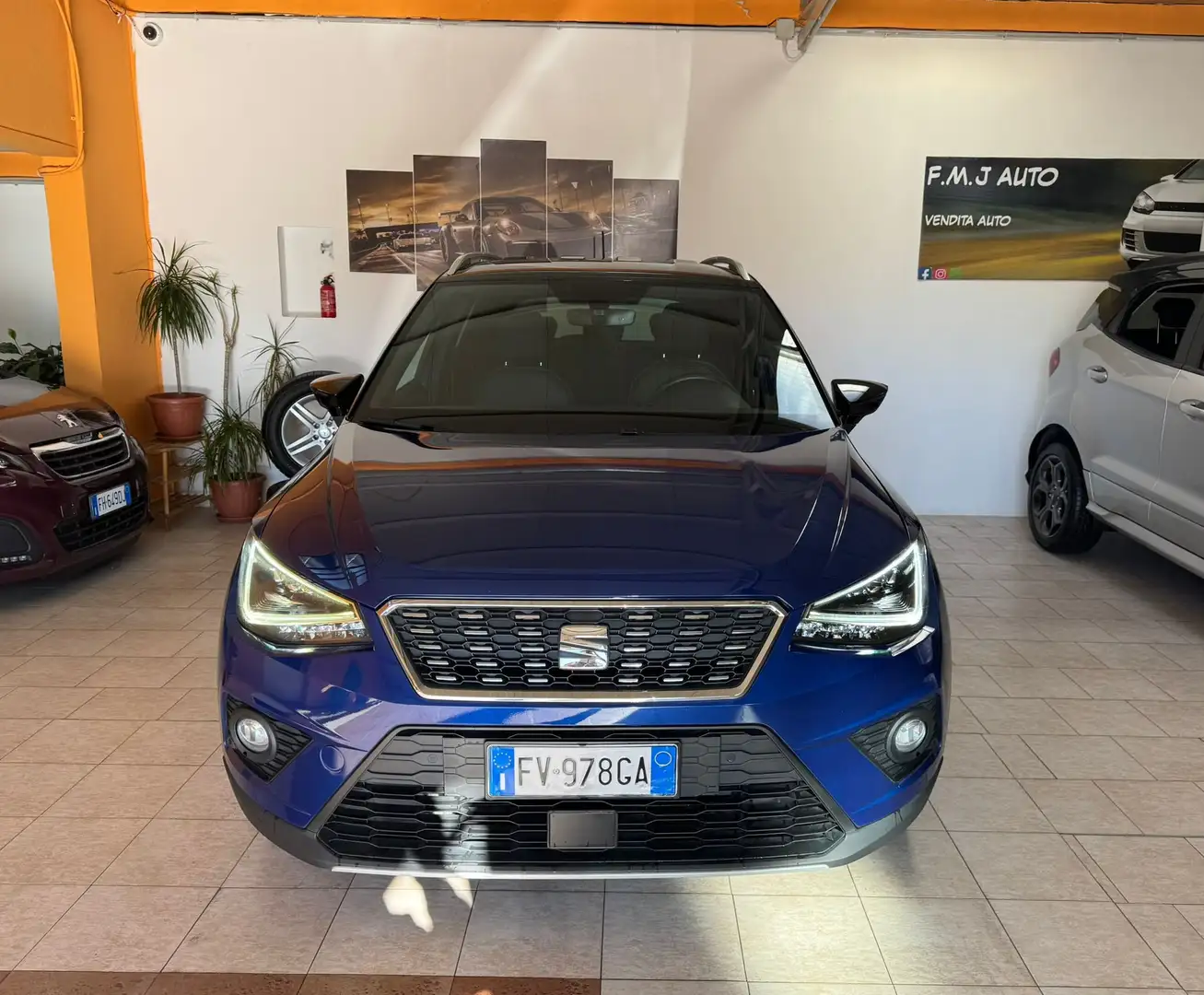 SEAT Arona Arona 2017 1.6 tdi Xcellence 95cv my18 Blu/Azzurro - 2