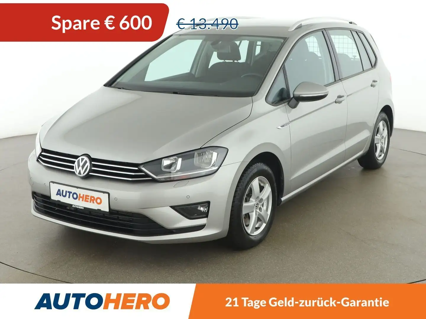 Volkswagen Golf Sportsvan 1.6 TDI Comfortline BlueMotion Tech Grau - 1