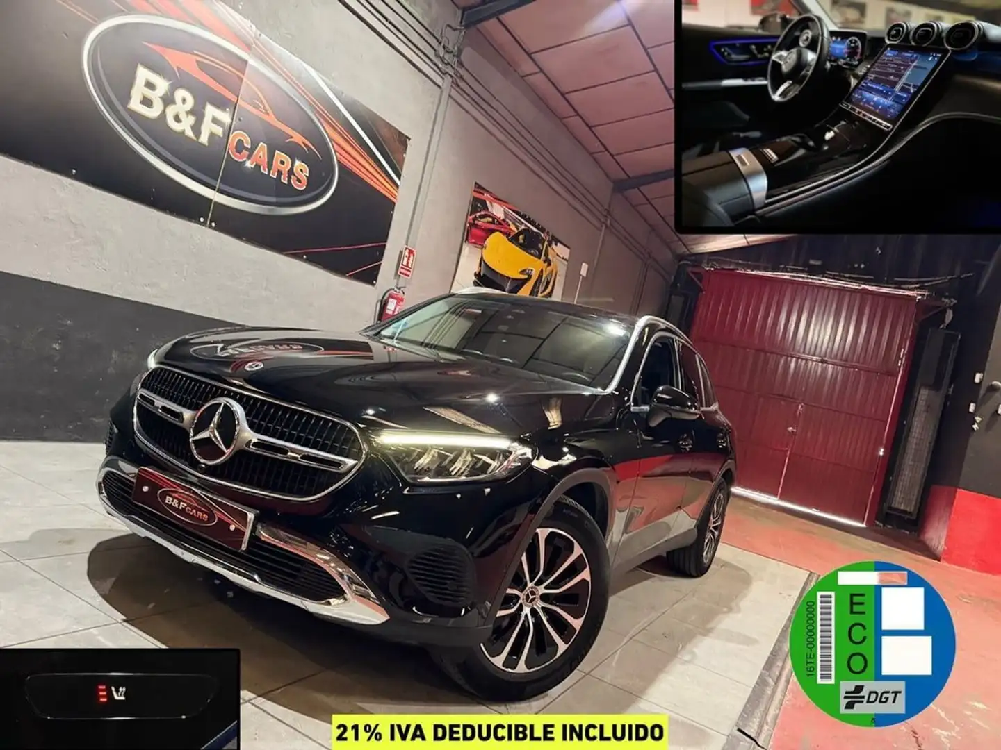 Mercedes-Benz GLC 220 220d 4Matic 9G-Tronic Negro - 1