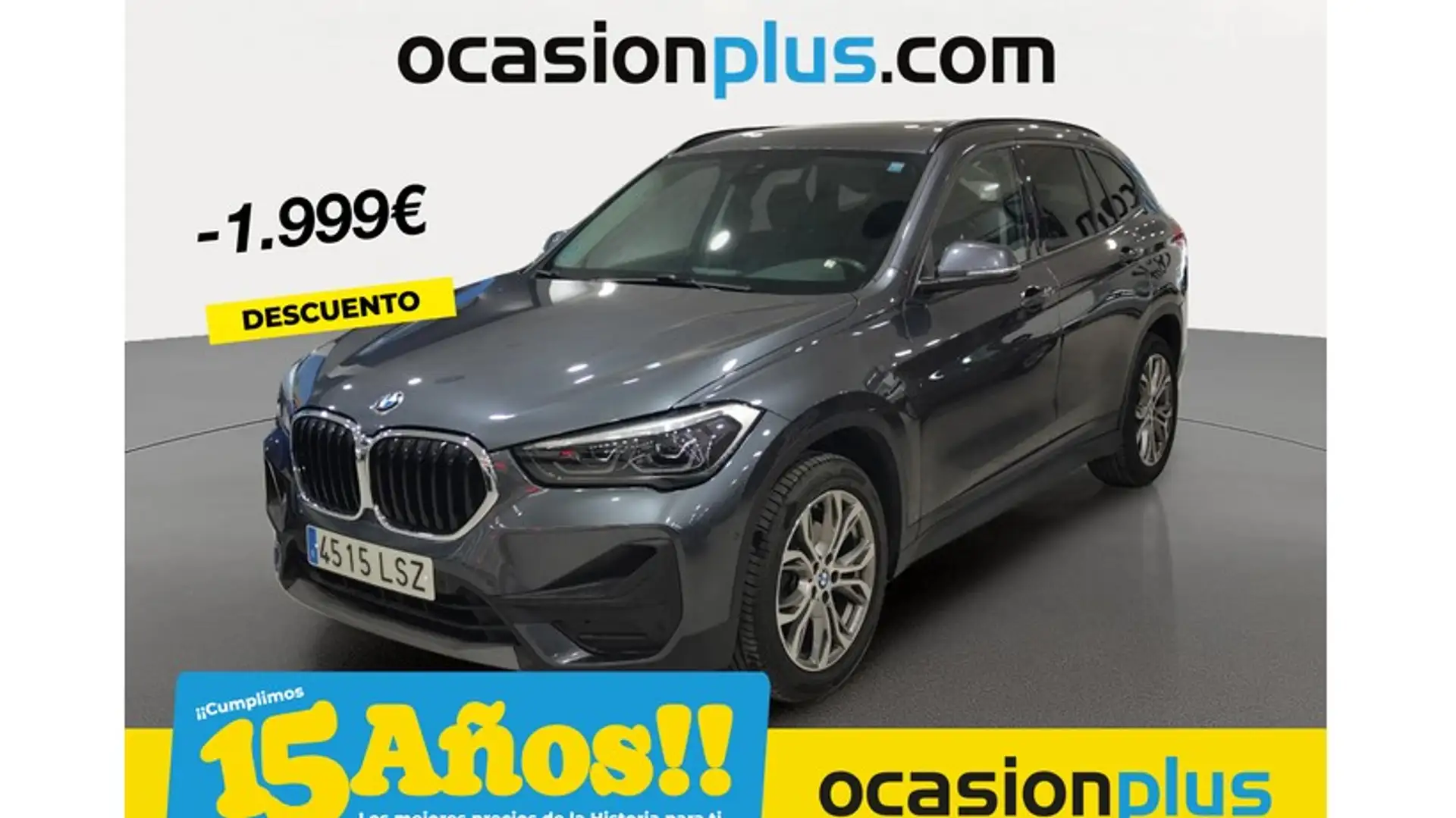 BMW X1 sDrive 18i Gris - 1