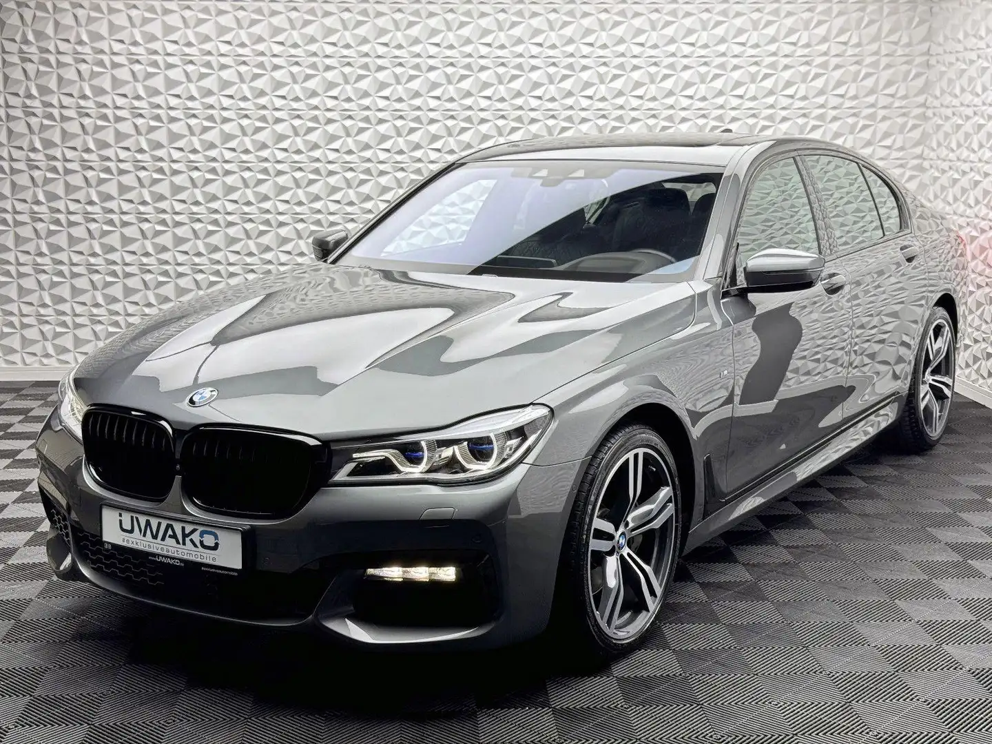 BMW 730 BMW 730d XDR/M-PAKET/KEY/PANO/360°/STHZ/H&K/AK-L Grau - 2