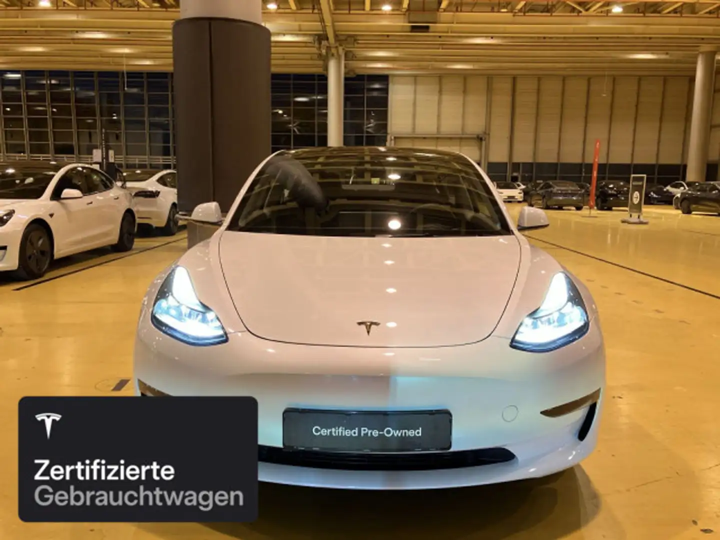 Tesla Model 3 Long Range RWD Weiß - 2