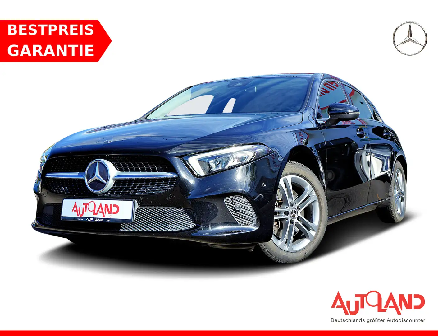 Mercedes-Benz A 140 A220 Progressive Aut. LED Navi Kamera Totwinkel Schwarz - 1