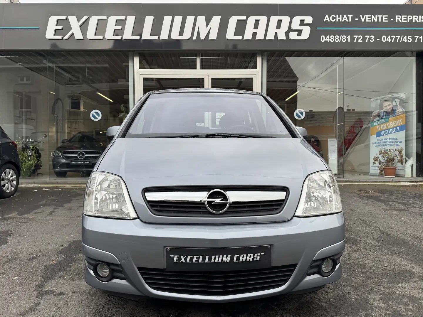 Opel Meriva 1.4i Airco Vitres Elect Radar Rclt Garantie 12mois Grau - 2