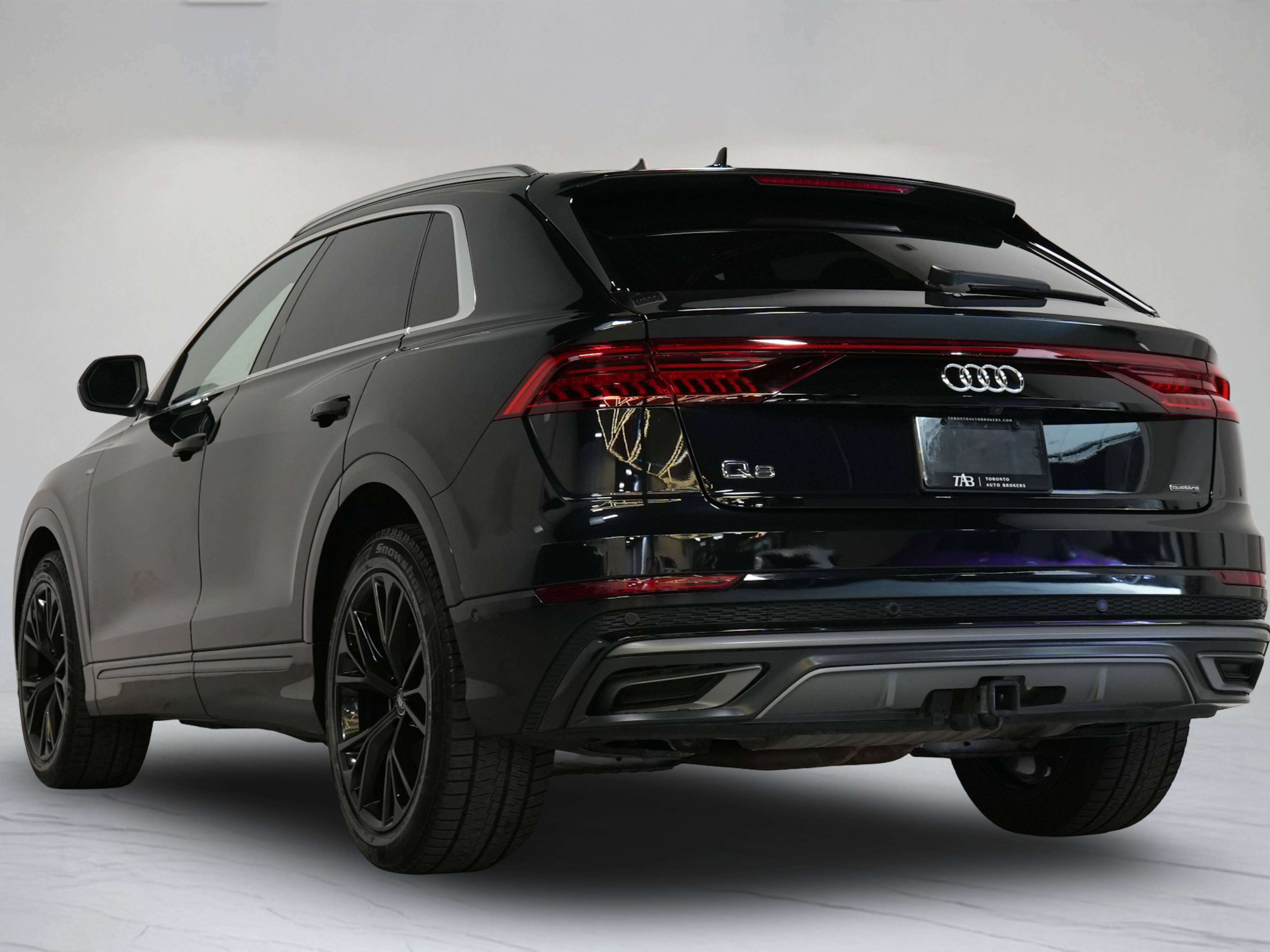 used 2021 Audi Q8 car, priced at $44,900
