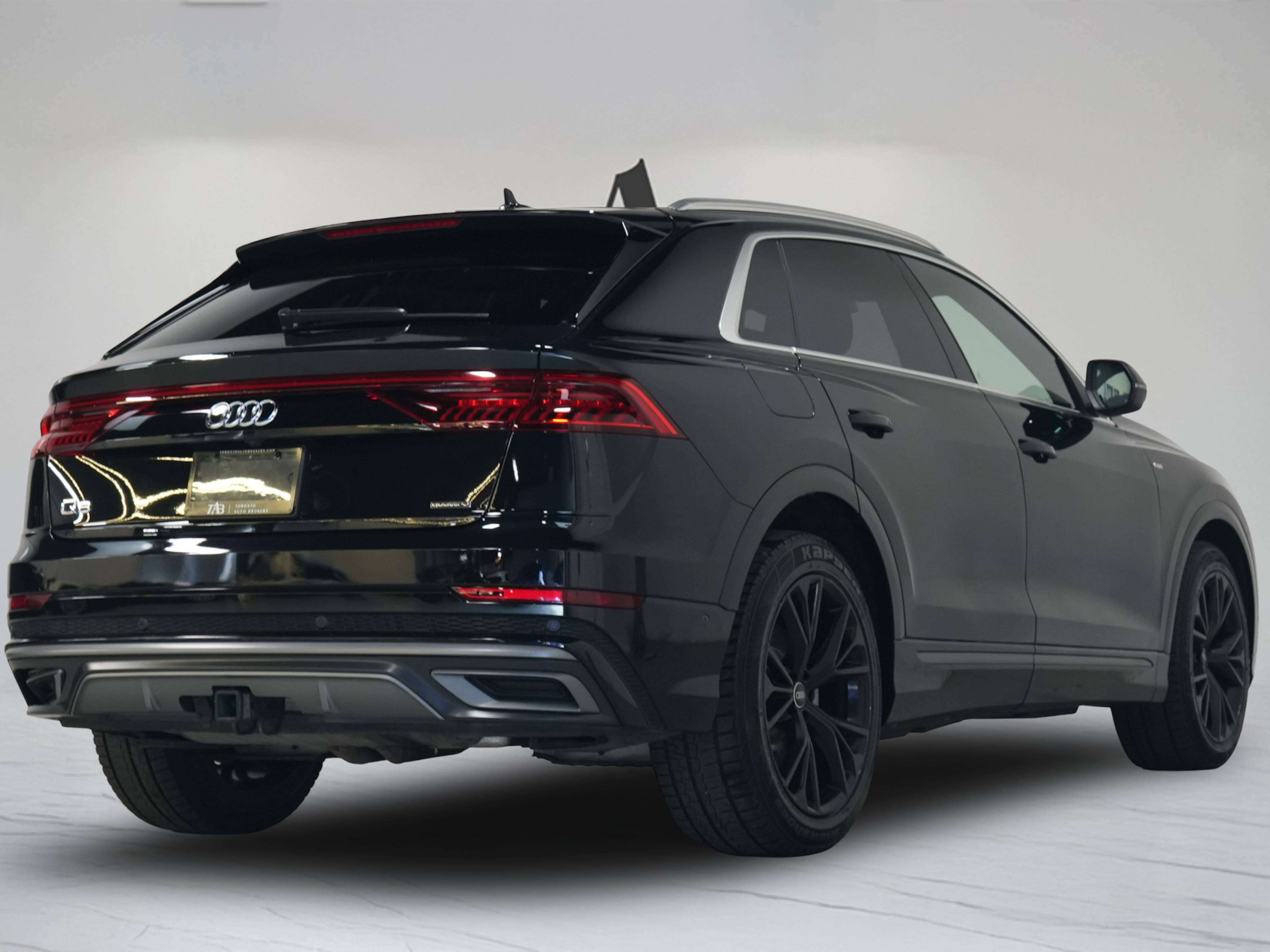 used 2021 Audi Q8 car, priced at $44,900