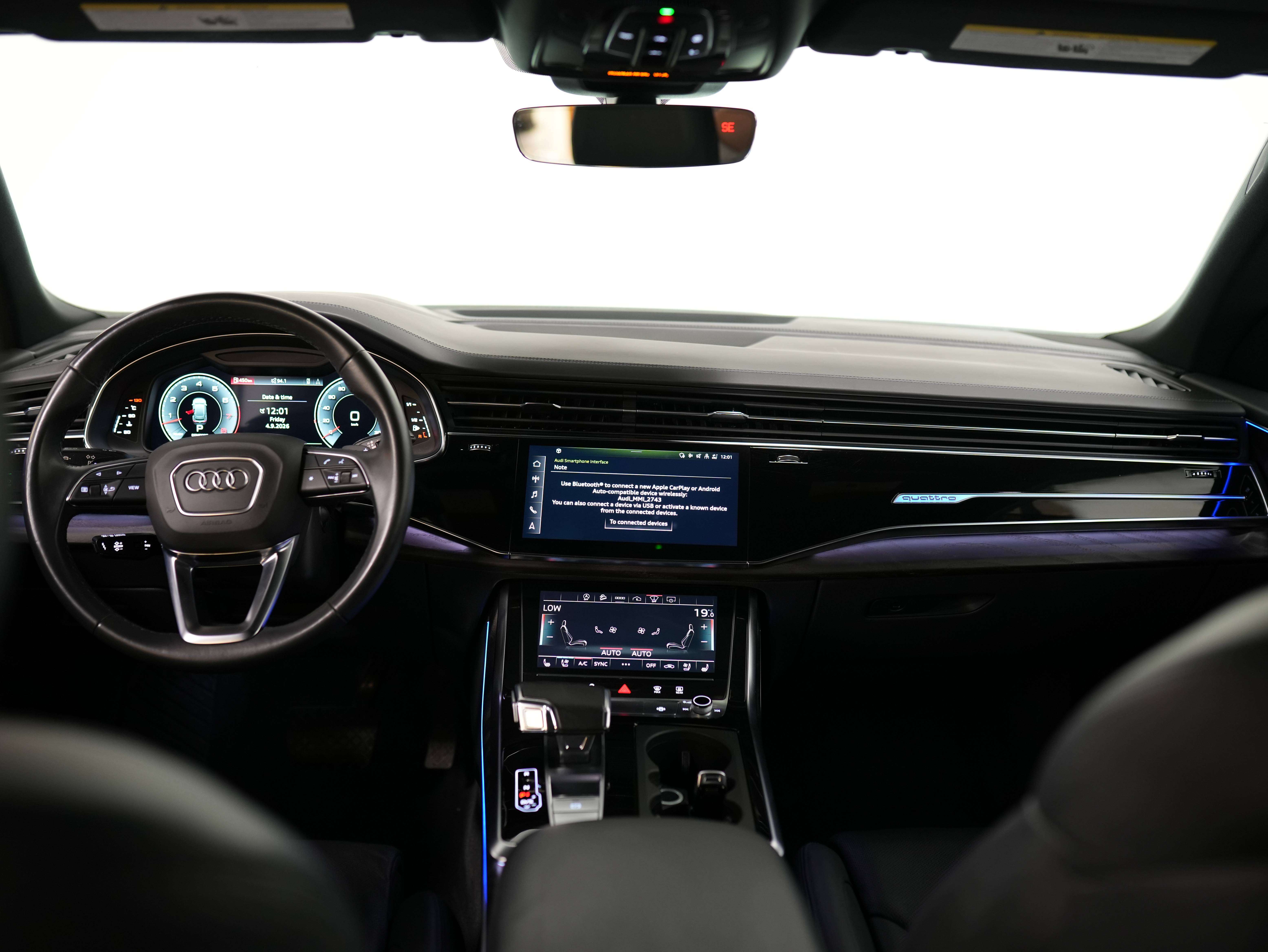used 2021 Audi Q8 car, priced at $44,900