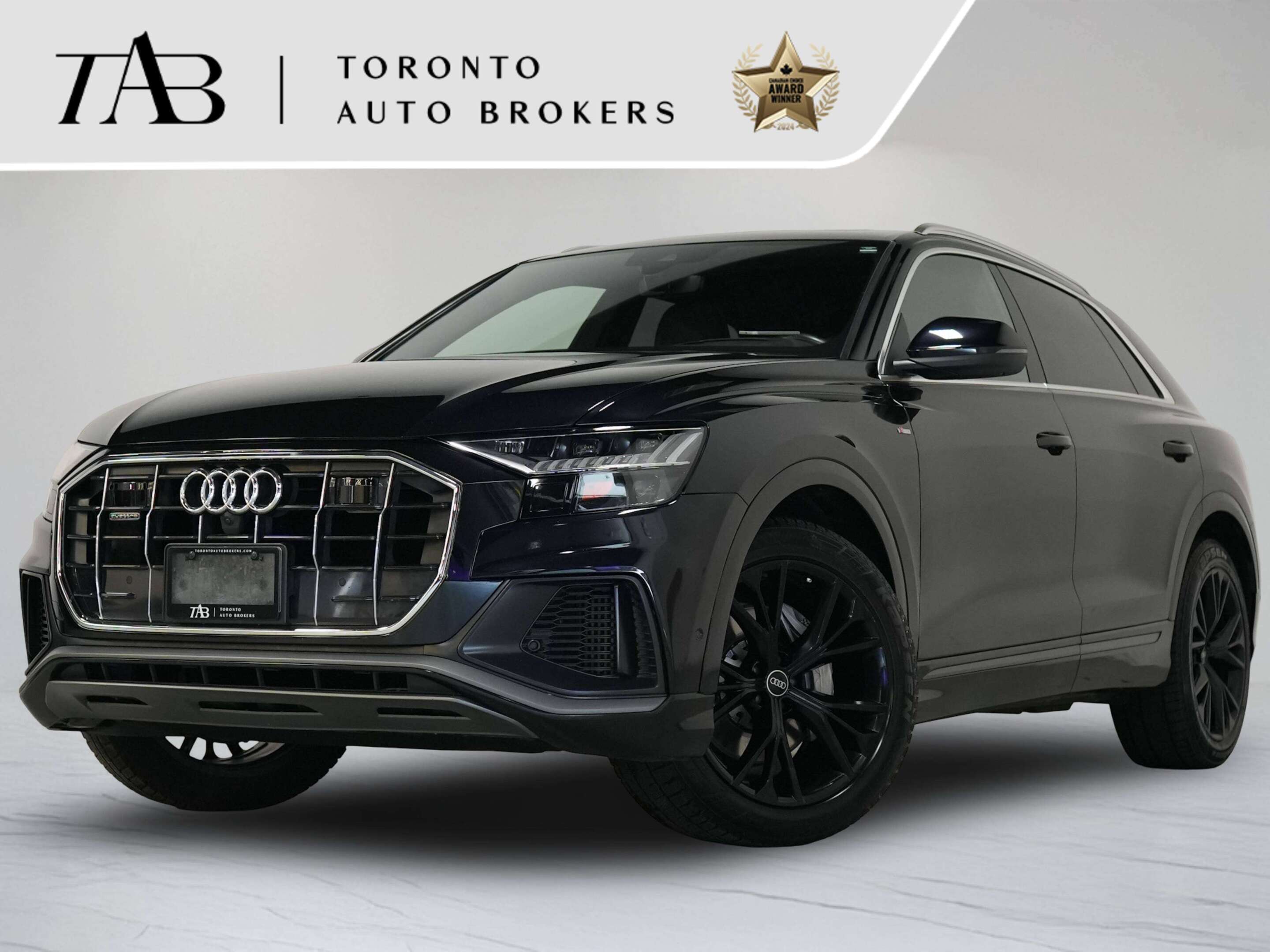used 2021 Audi Q8 car, priced at $44,900