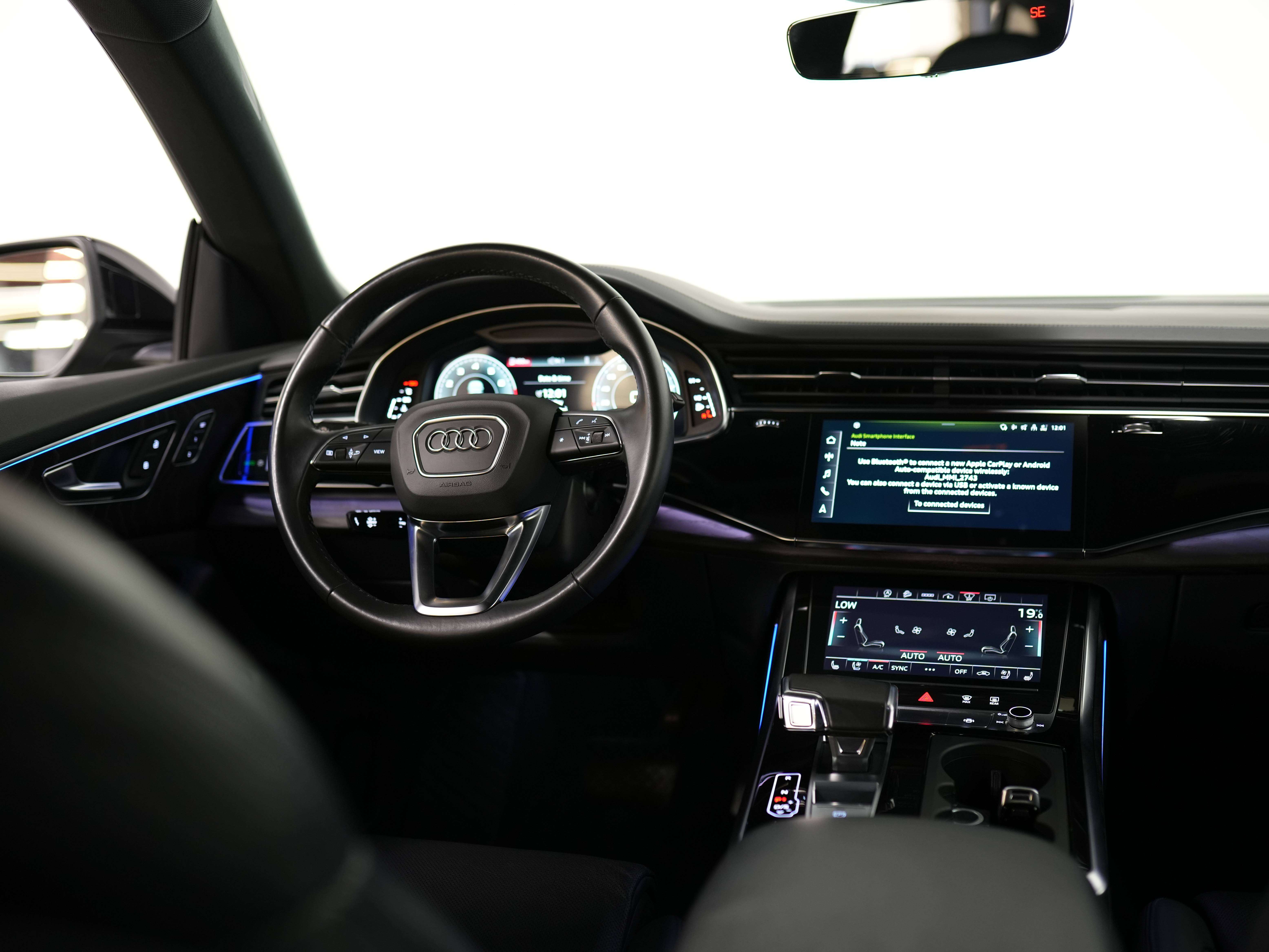 used 2021 Audi Q8 car, priced at $44,900