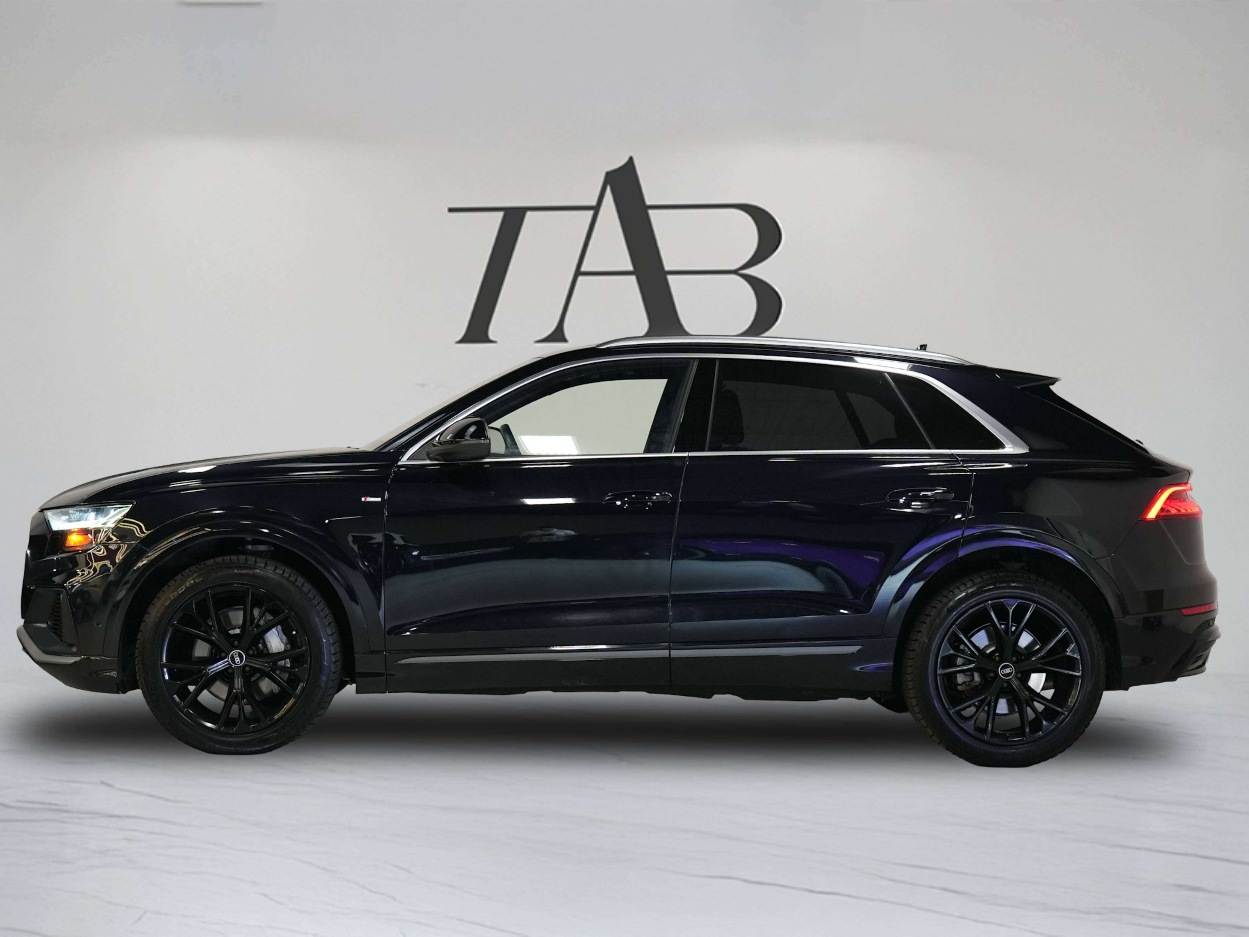 used 2021 Audi Q8 car, priced at $44,900