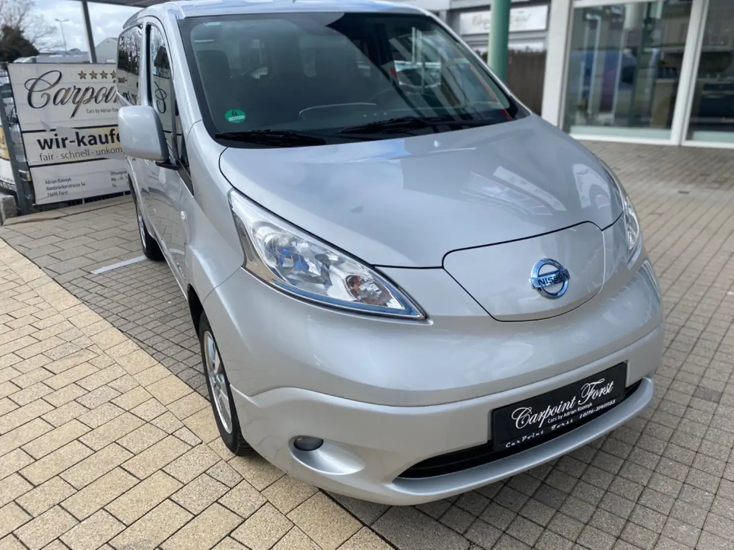 Nissan E-NV200 BATTERIE INKLUSIVE, NAVI, KAMERA uvm. srebrna - 1