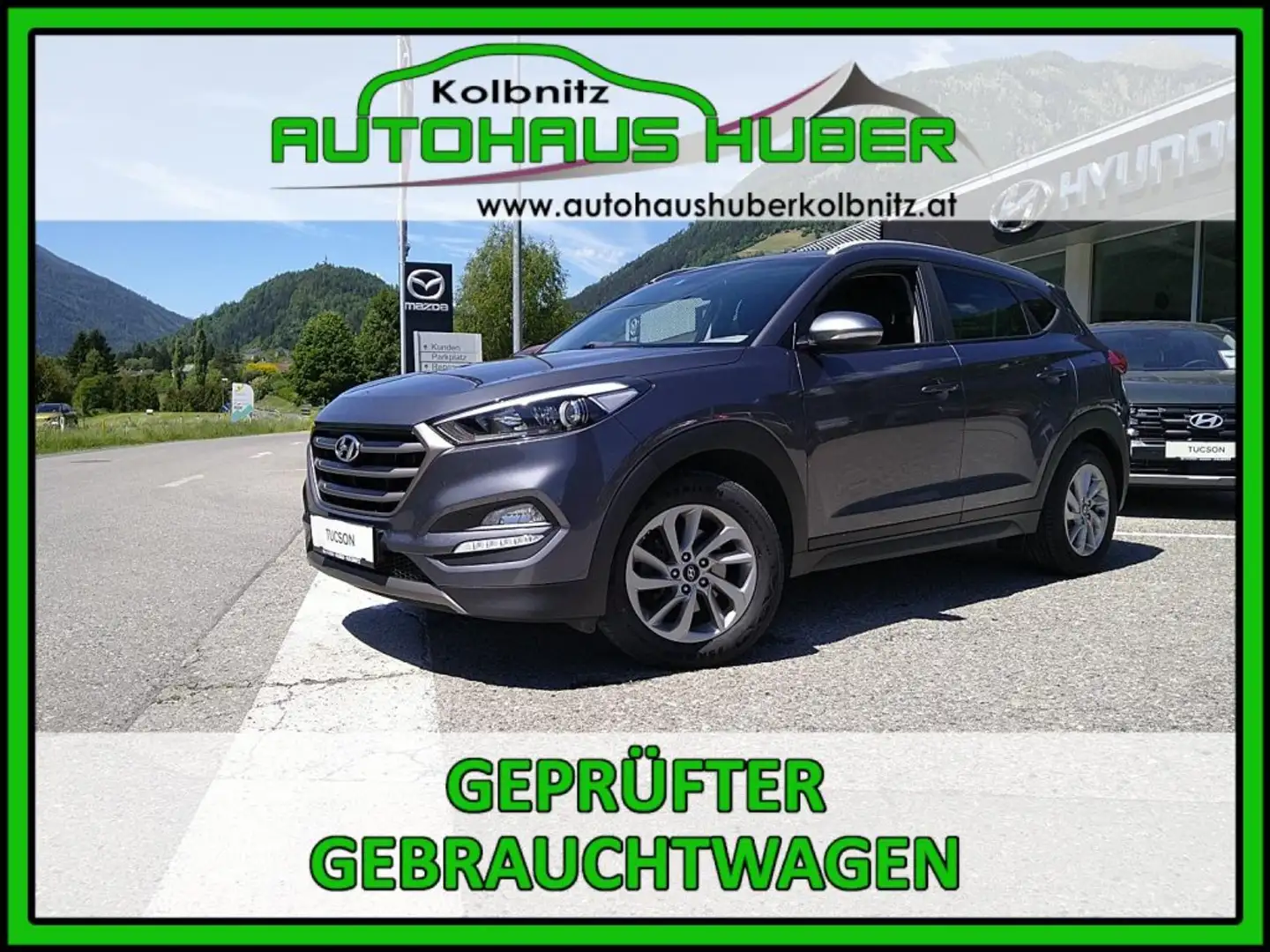 Hyundai TUCSON GO 2,0 CRDi 4WD MT Grau - 1