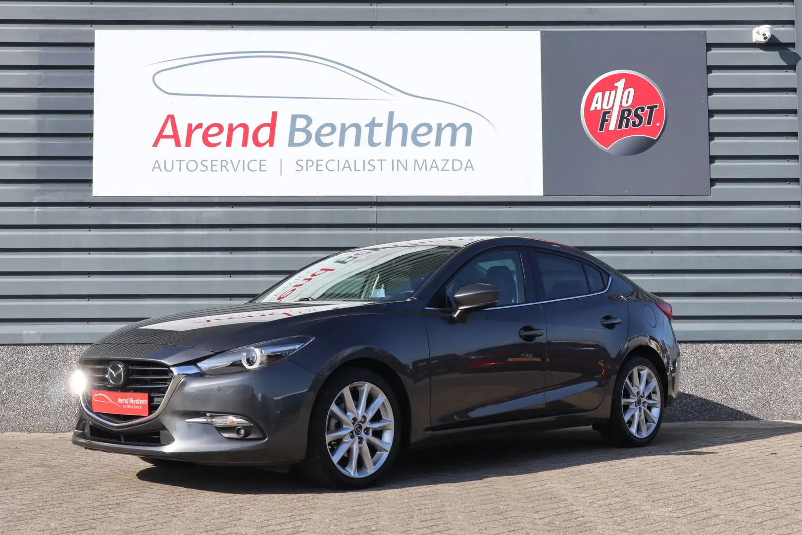 Mazda 3 2.0 SkyActiv-G 120 GT-M - Radar Cruise - Leer - Bo Gris - 1