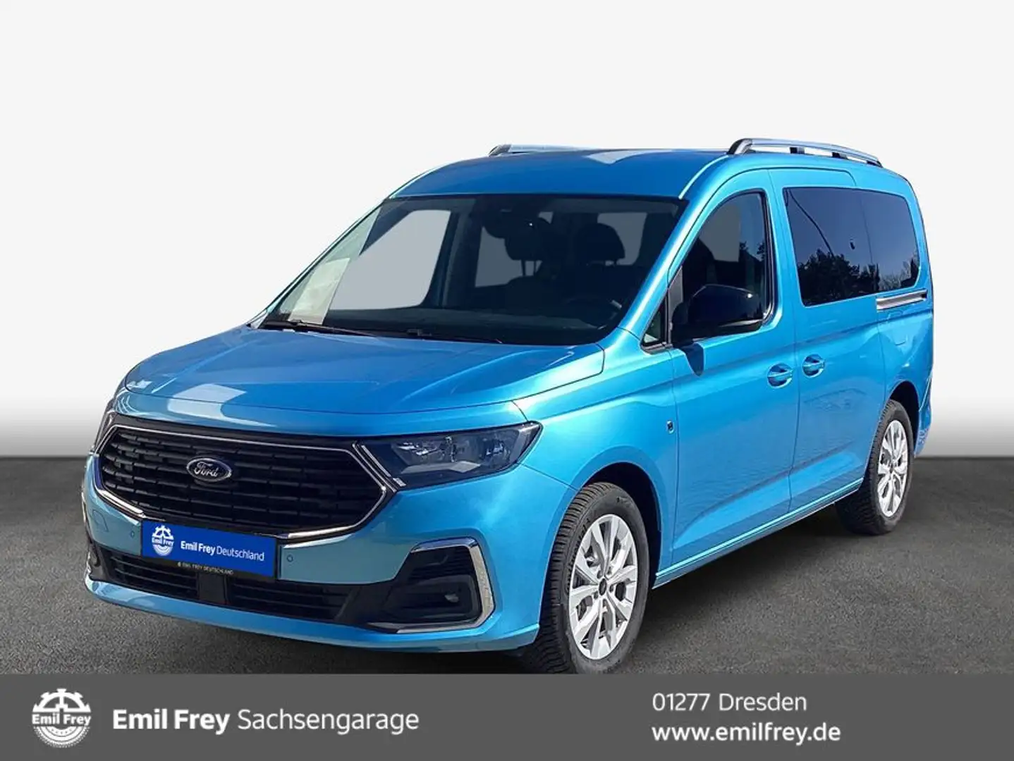 Ford Grand Tourneo Connect 1.5 Aut. TITANIUM 7 Sitzer Blau - 1