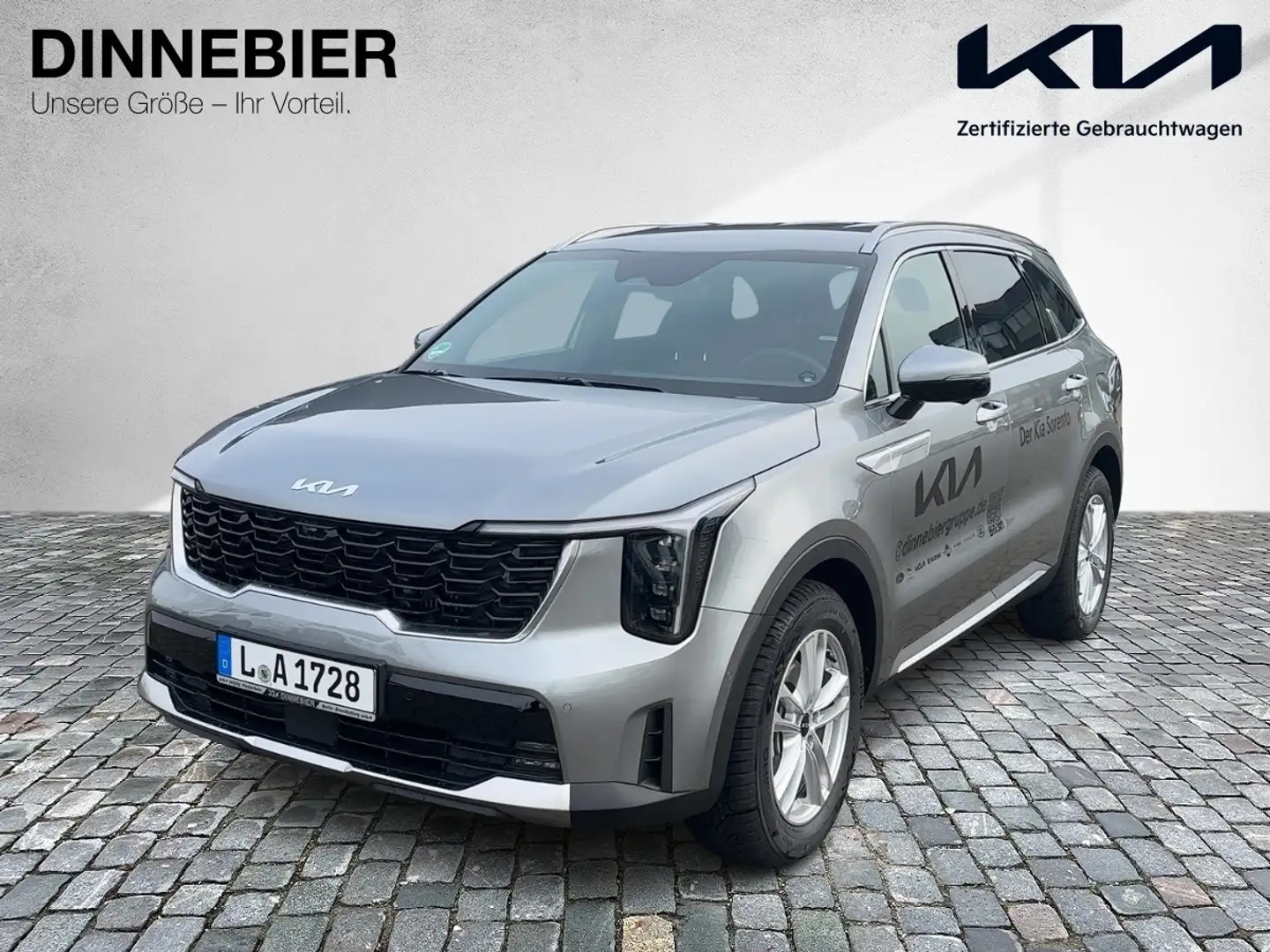 Kia Sorento Platinum 1.6T HEV AWD+360°Kamera+LED Gris - 2