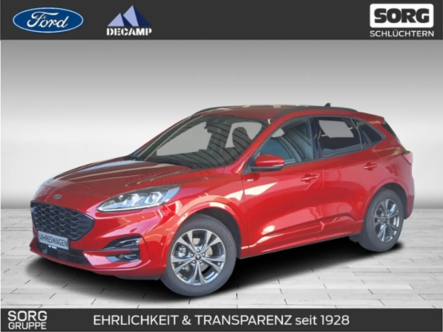 Ford Kuga 2.0 EcoBlue ST-Line X*LED*ACC Rouge - 1