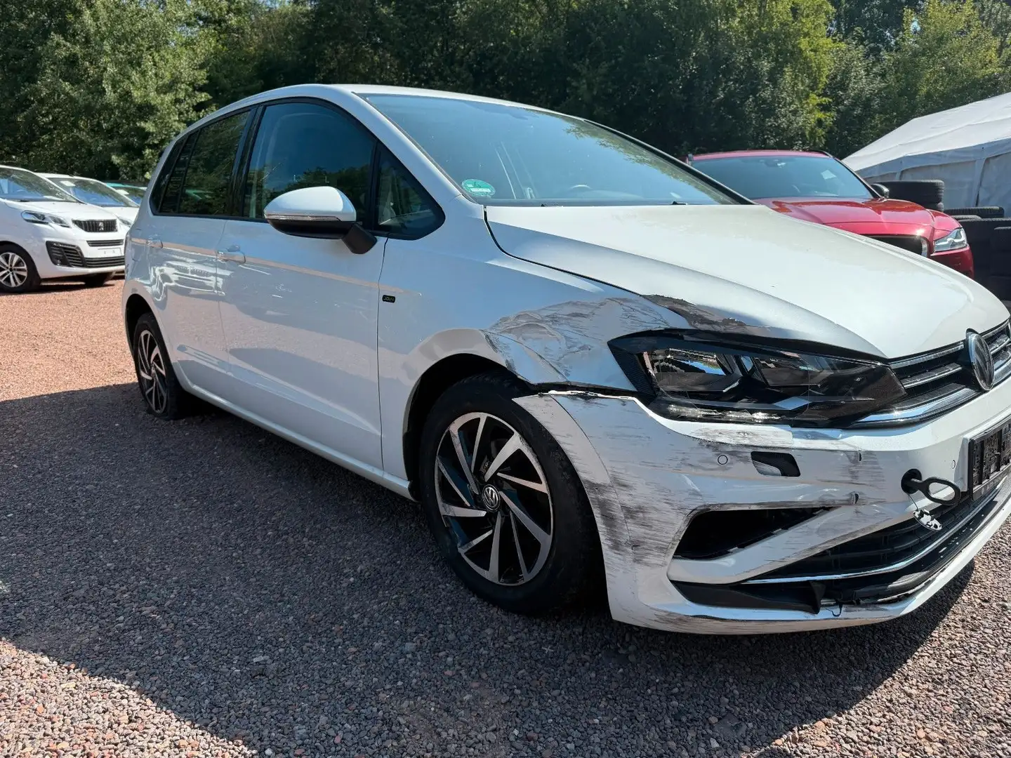 Volkswagen Golf Sportsvan VII Join UNFALLFAHRZEUG Weiß - 2