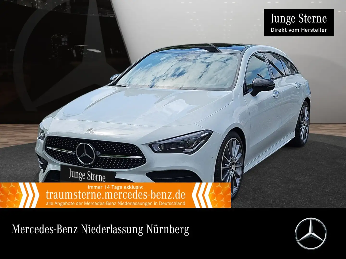 Mercedes-Benz CLA 250 4M AMG+NIGHT+PANO+360°+AHK+MULTIBEAM+19" Wit - 1