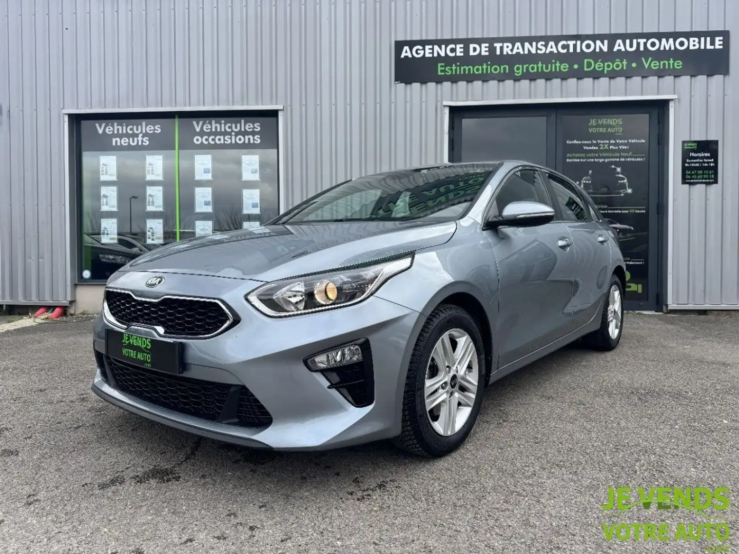 Kia Ceed / cee'd CEED 1.4 T-GDI 140ch Active DCT7 Gris - 1